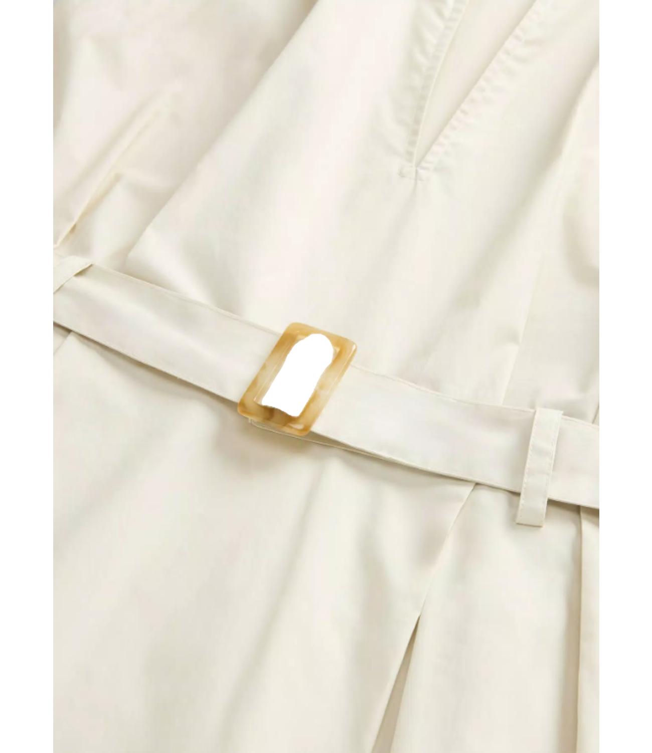 Abito Woolrich donna binaco Belted Long Dress