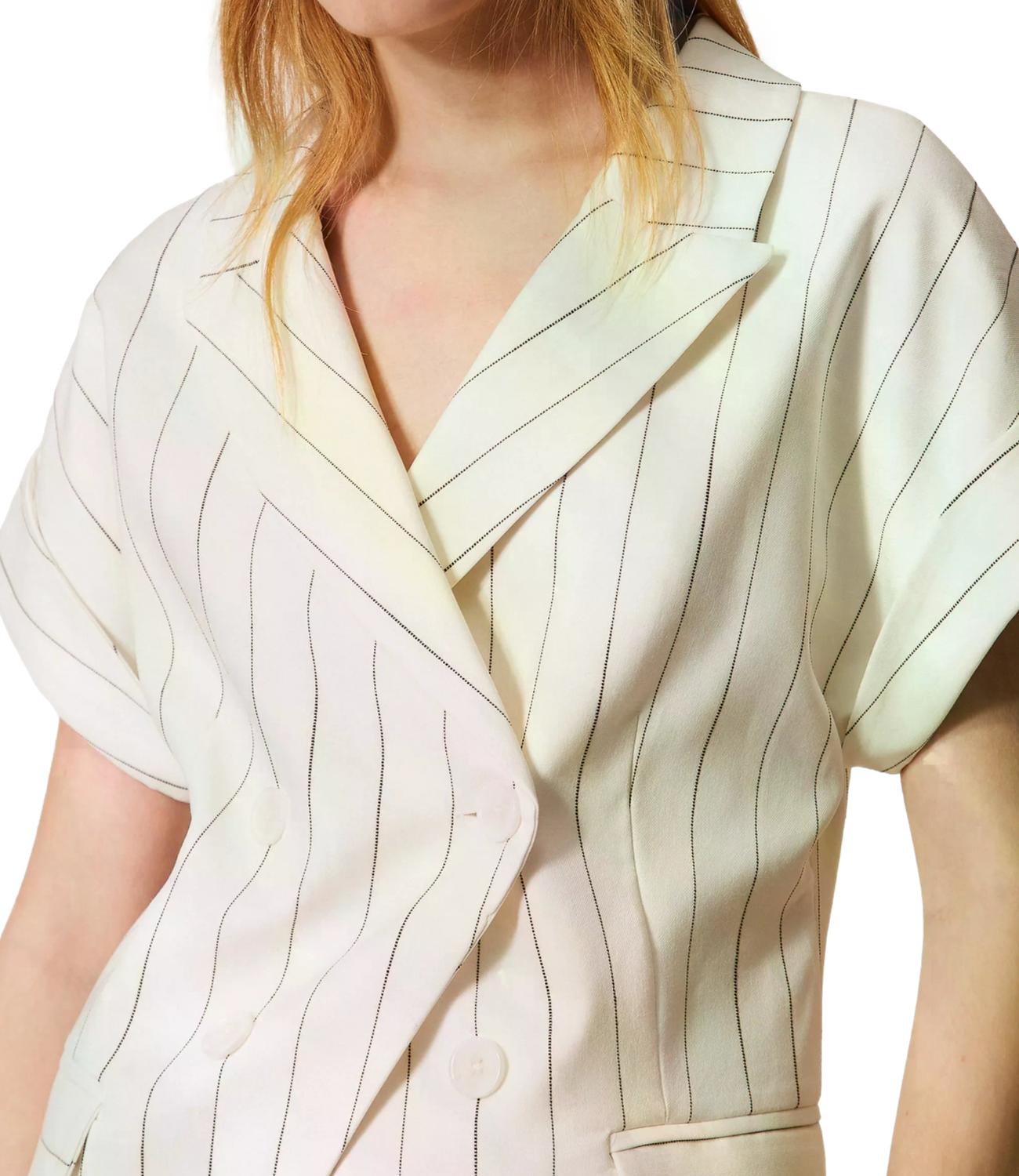 Actitude Twinset Blazer Off White Donna