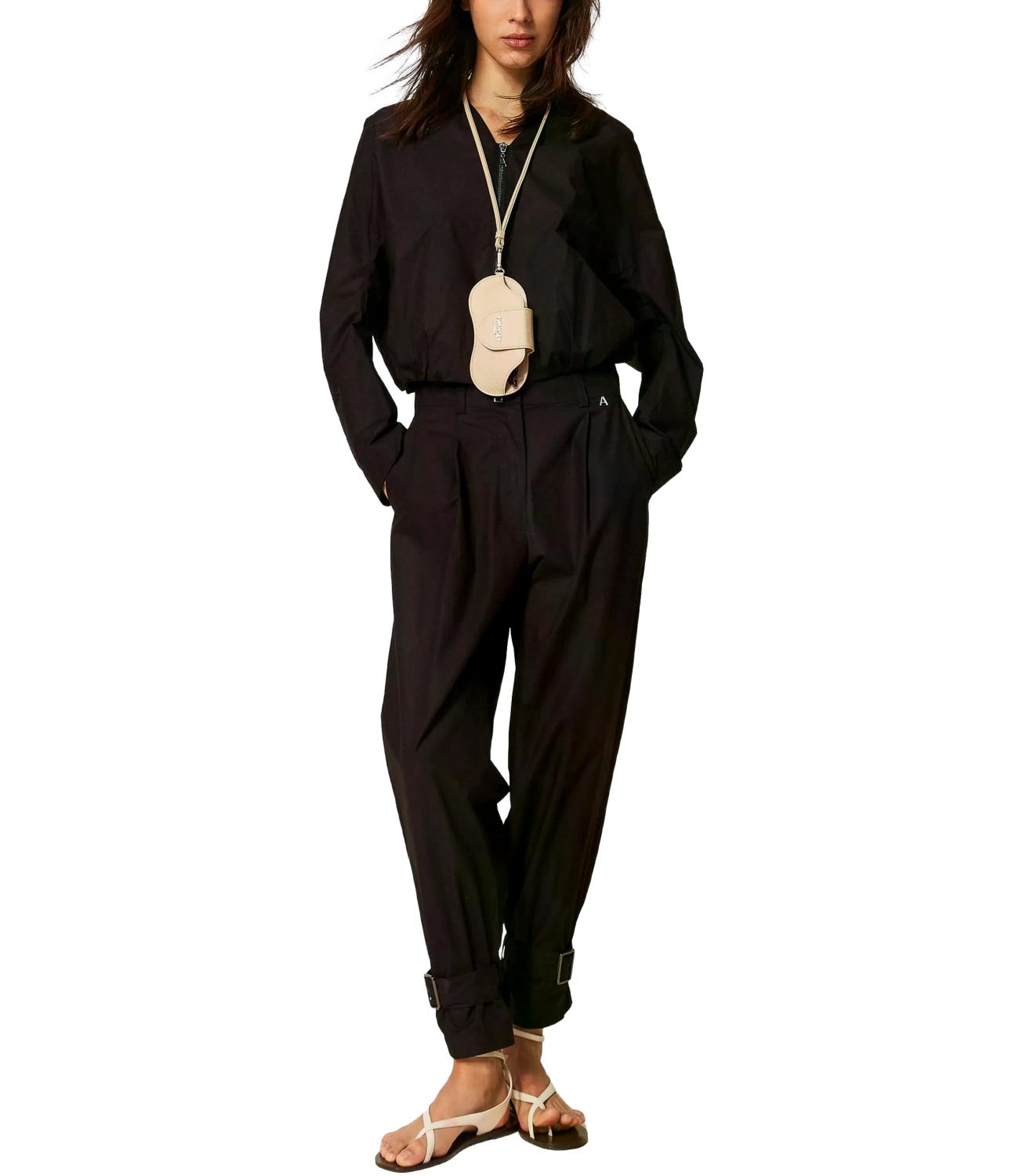 Actitude Twinset Pantalone Nero Donna