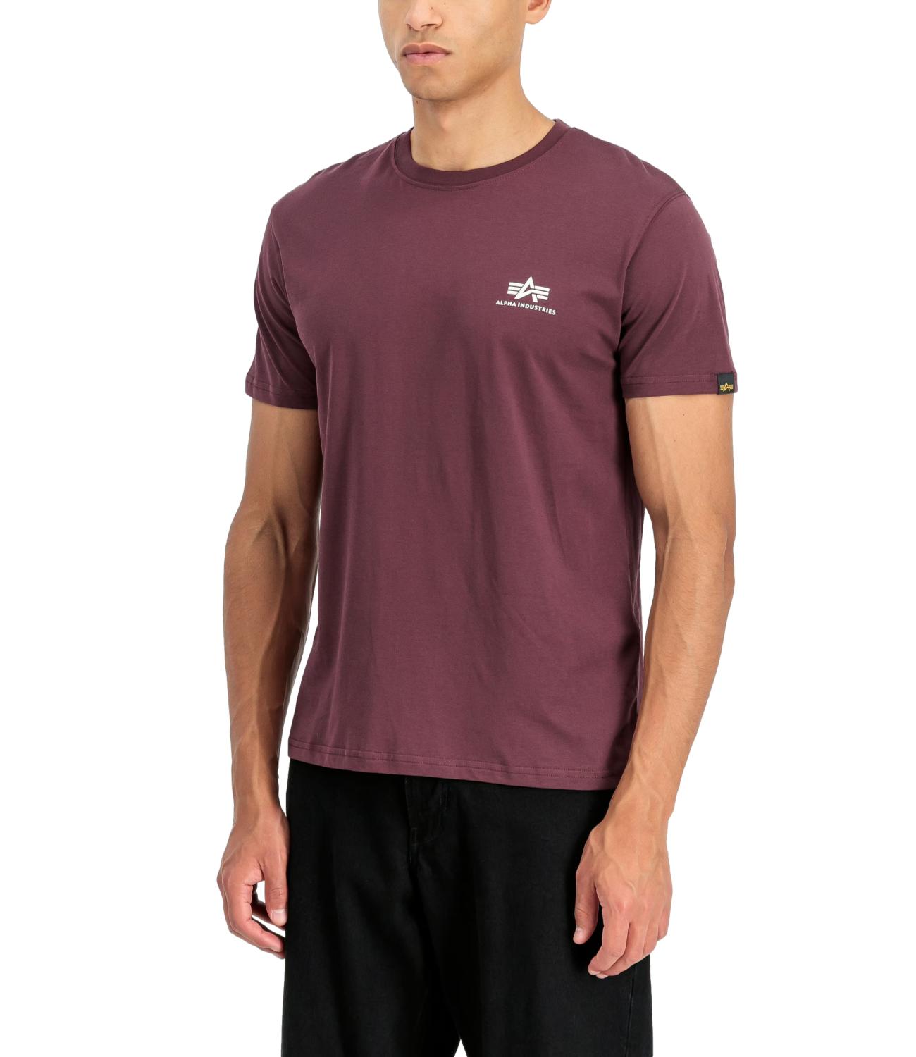 Alpha Industries T-shirt deep maroon