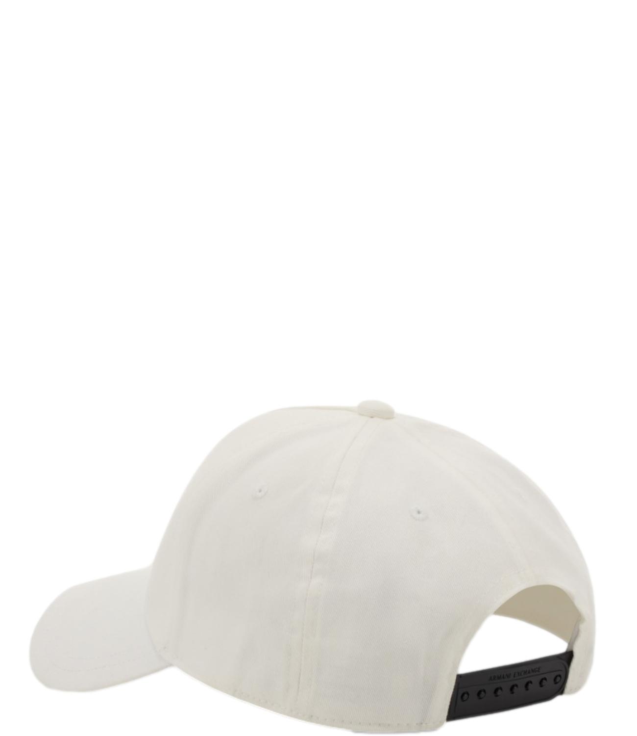 Cappellino Armani Exchange con logo A|X Bianco Unisex