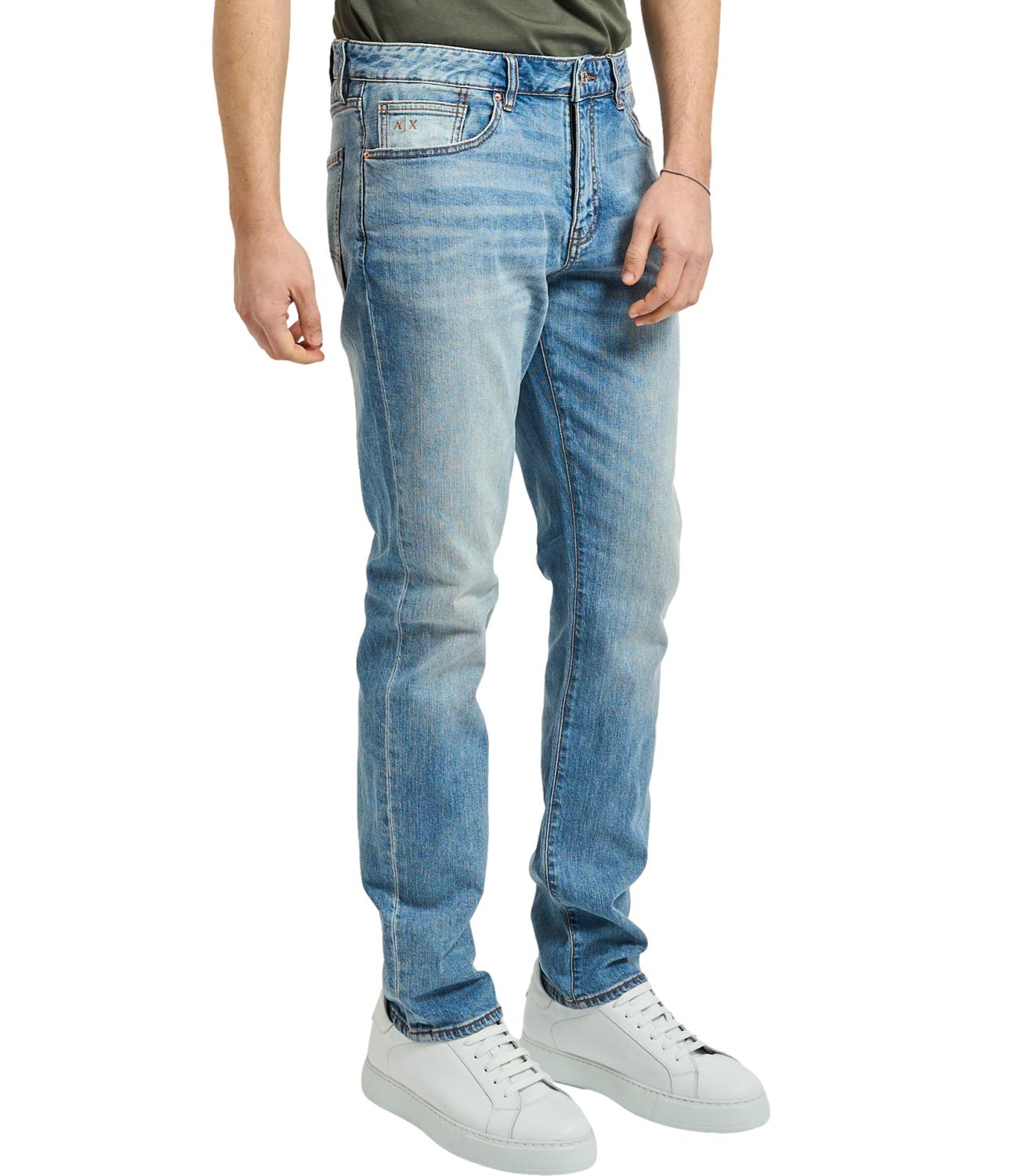 Jeans Armani Exchange denim blu chiaro