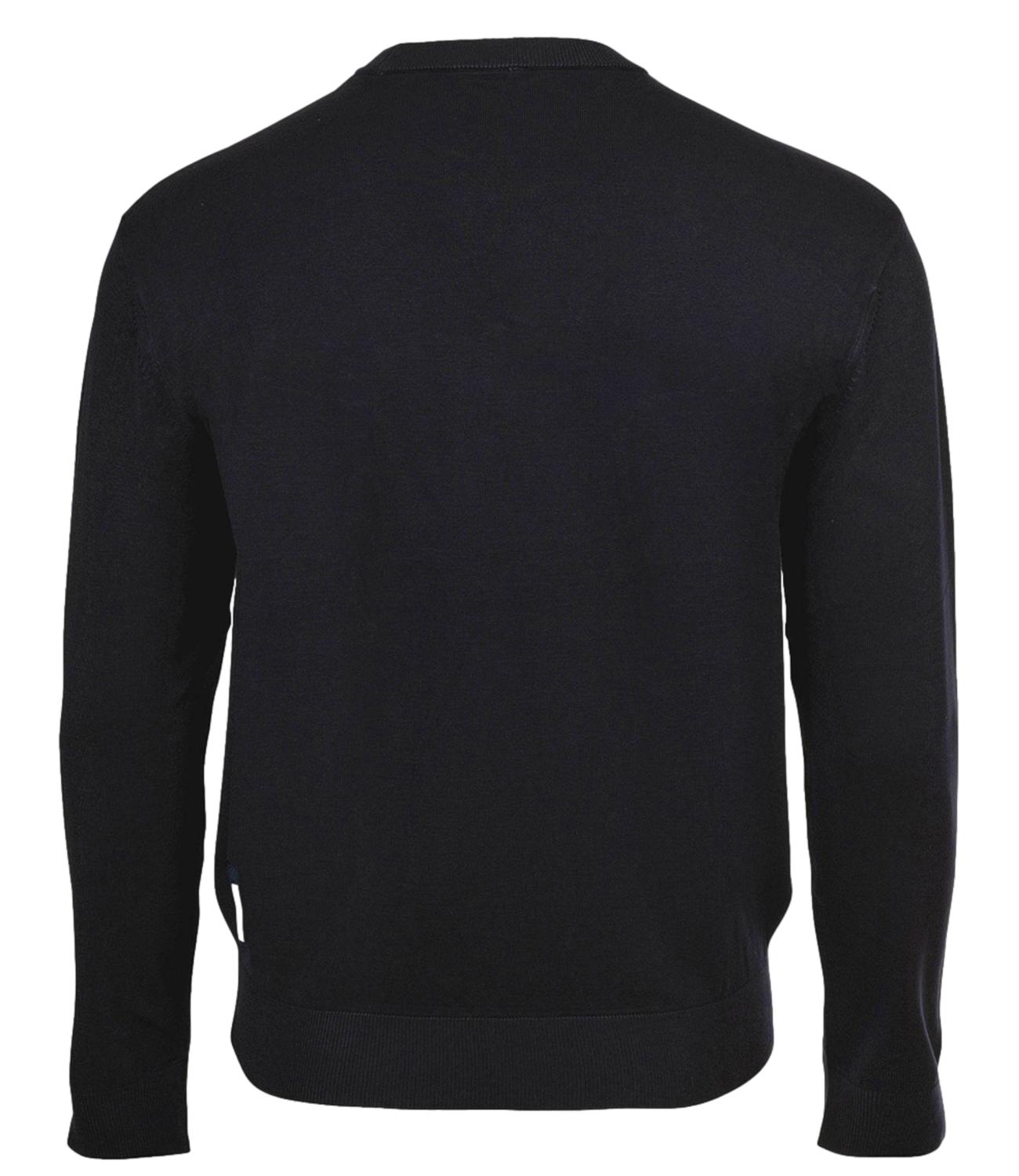 Pullover girocollo Blu Navy Uomo