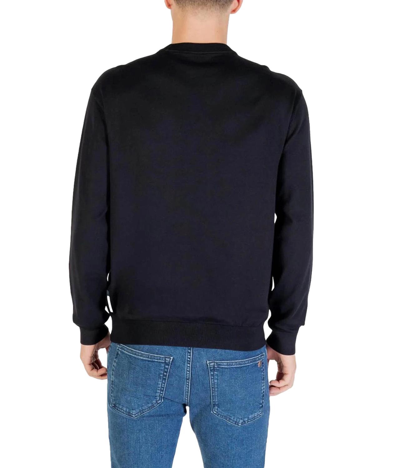 Pullover girocollo Blu Navy Uomo