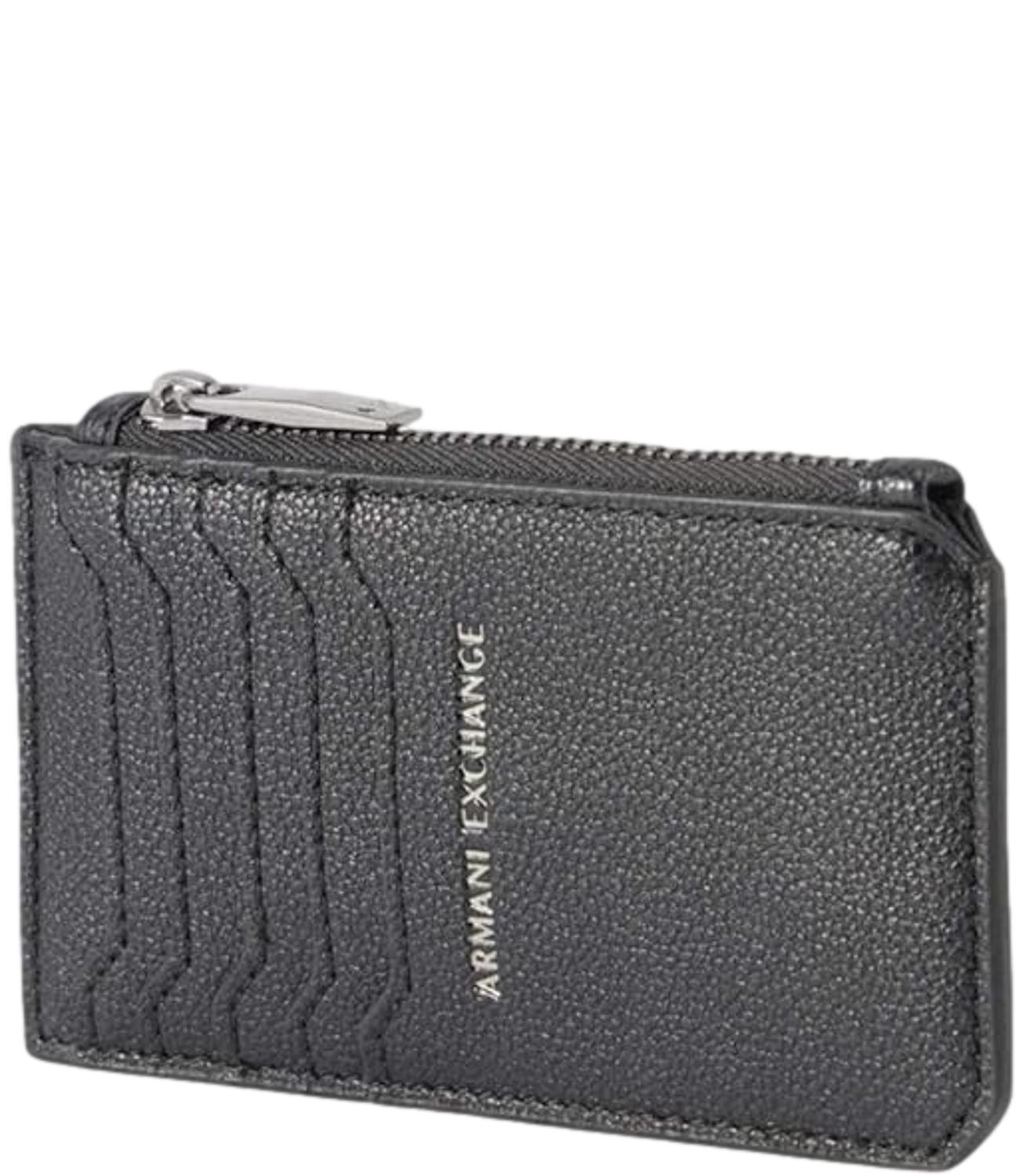 Portafogli nero Armani Exchange