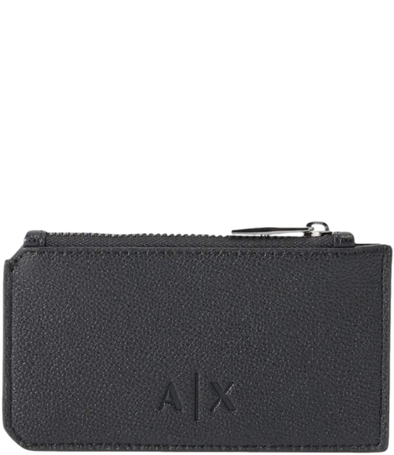 Portafogli nero Armani Exchange