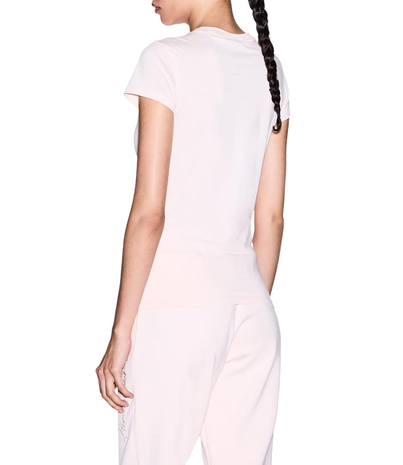 T-shirt Armani Exchange rosa donna