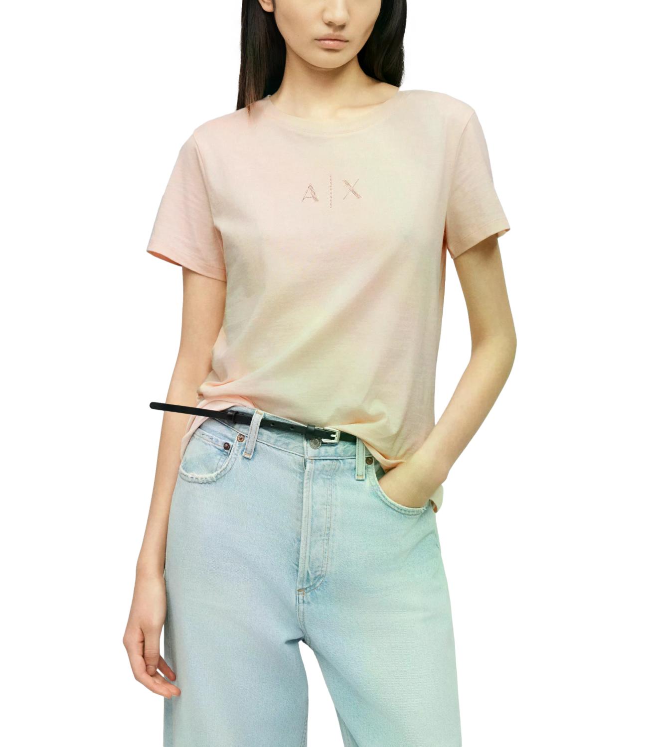 T-shirt Armani Exchange rosa AX