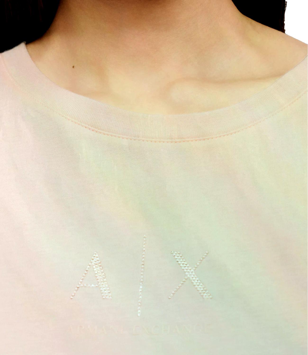 T-shirt Armani Exchange rosa AX