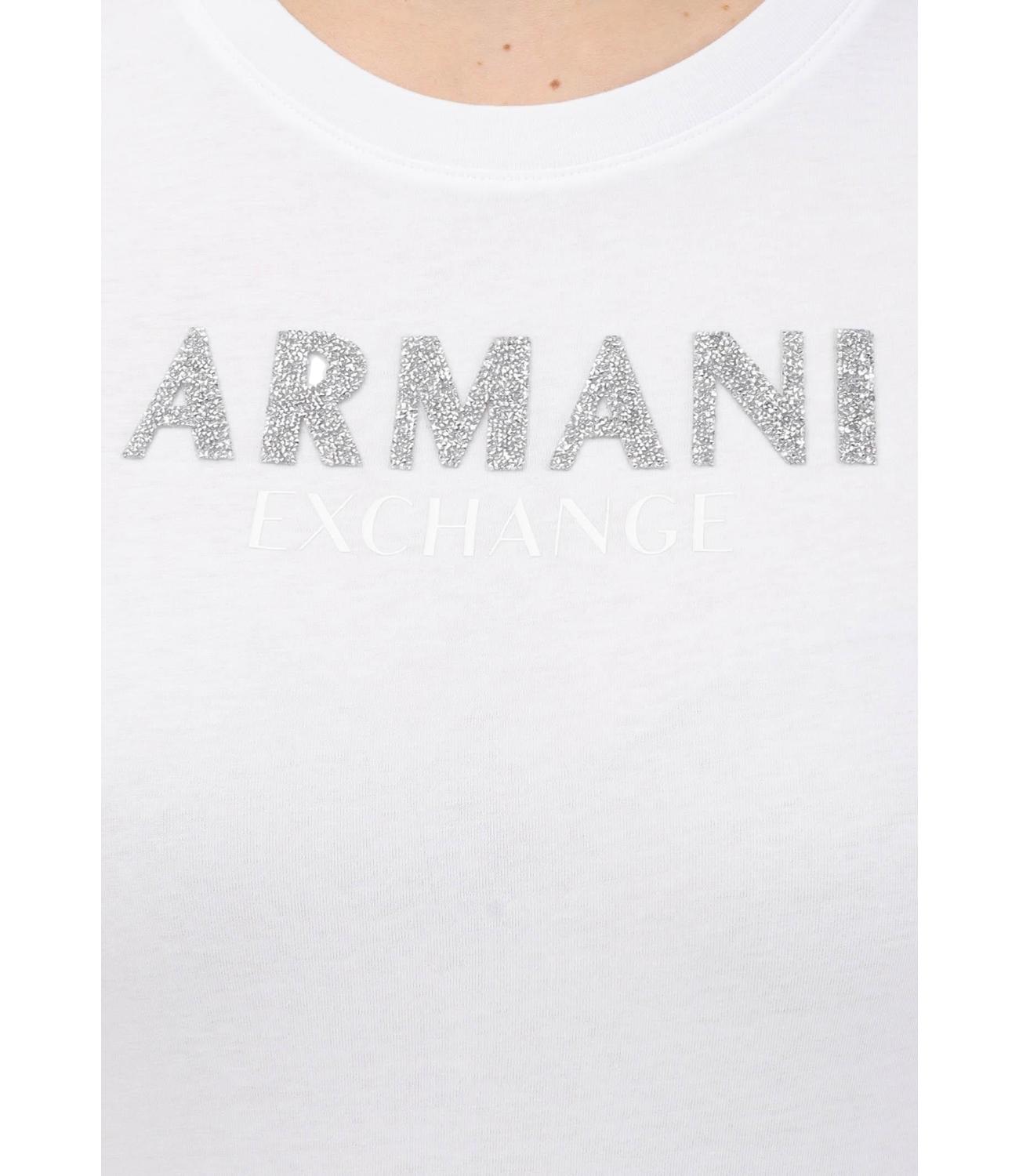 T-shirt Armani Exchange bianca ARMANI