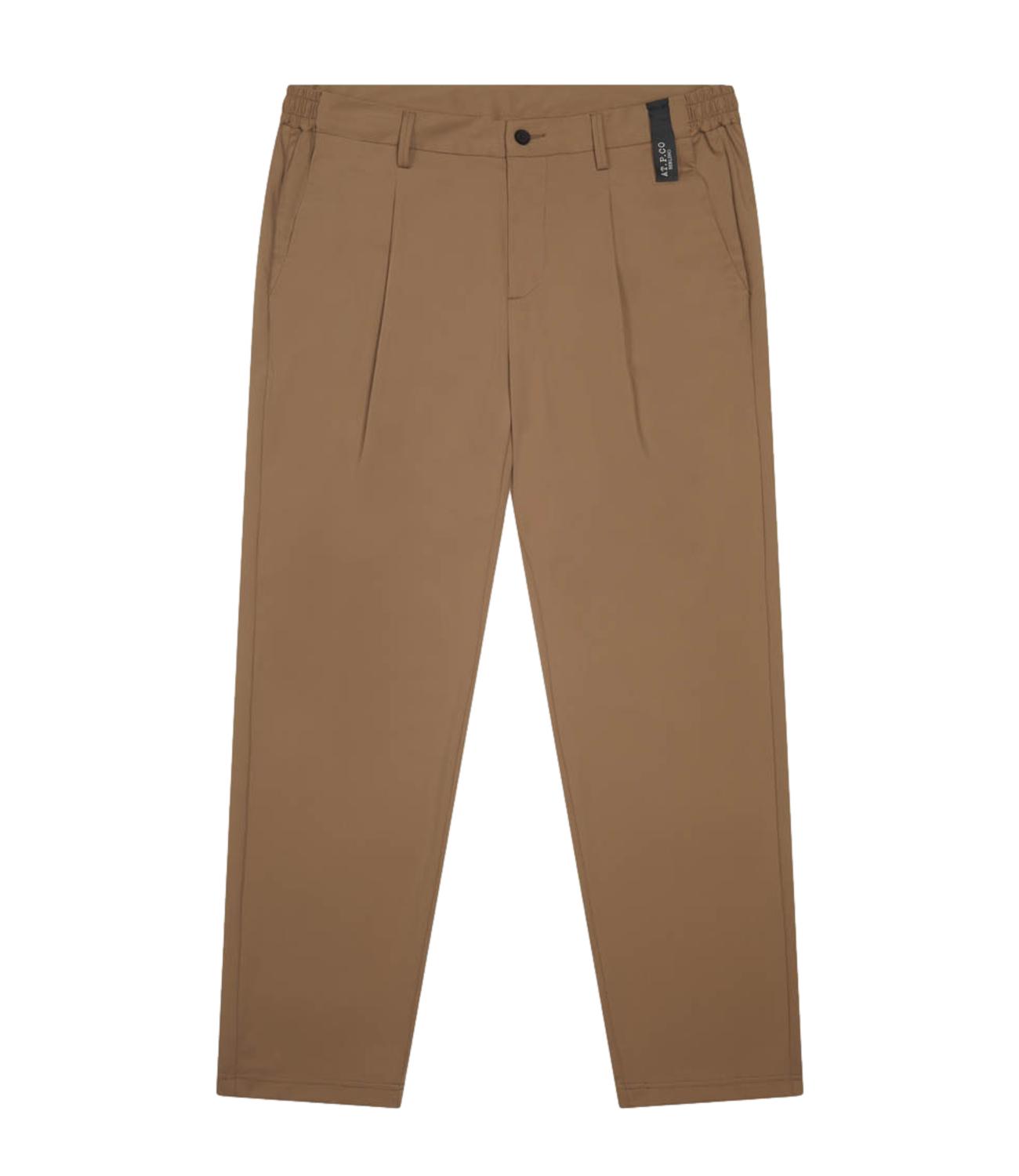 Pantalone berlino tecnico atpco marrone chiaro