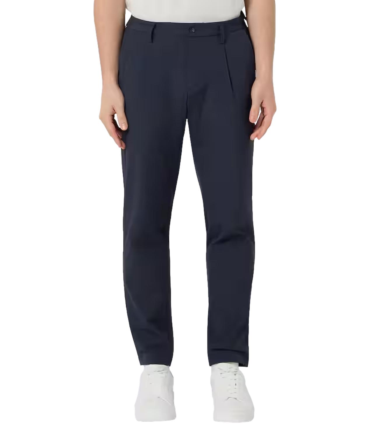 Pantalone atpco blu in tessuto tecnico