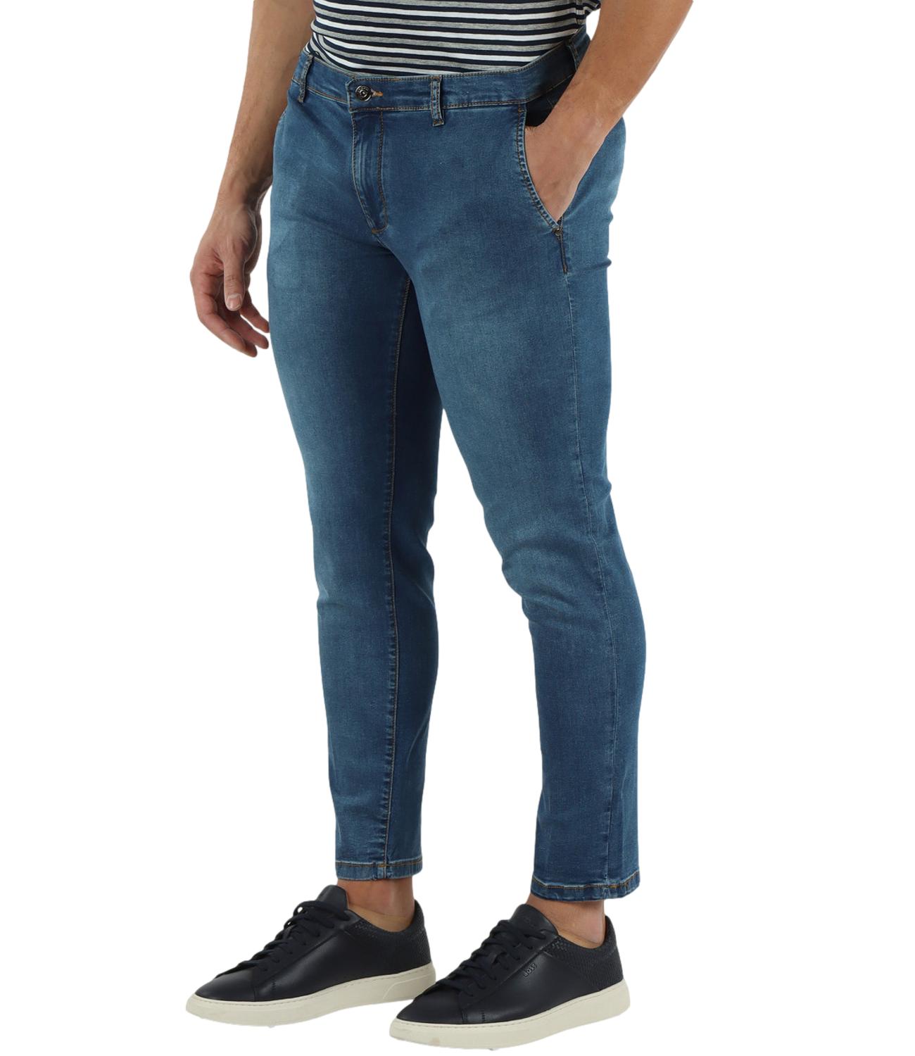 Jeans Uomo Indaco