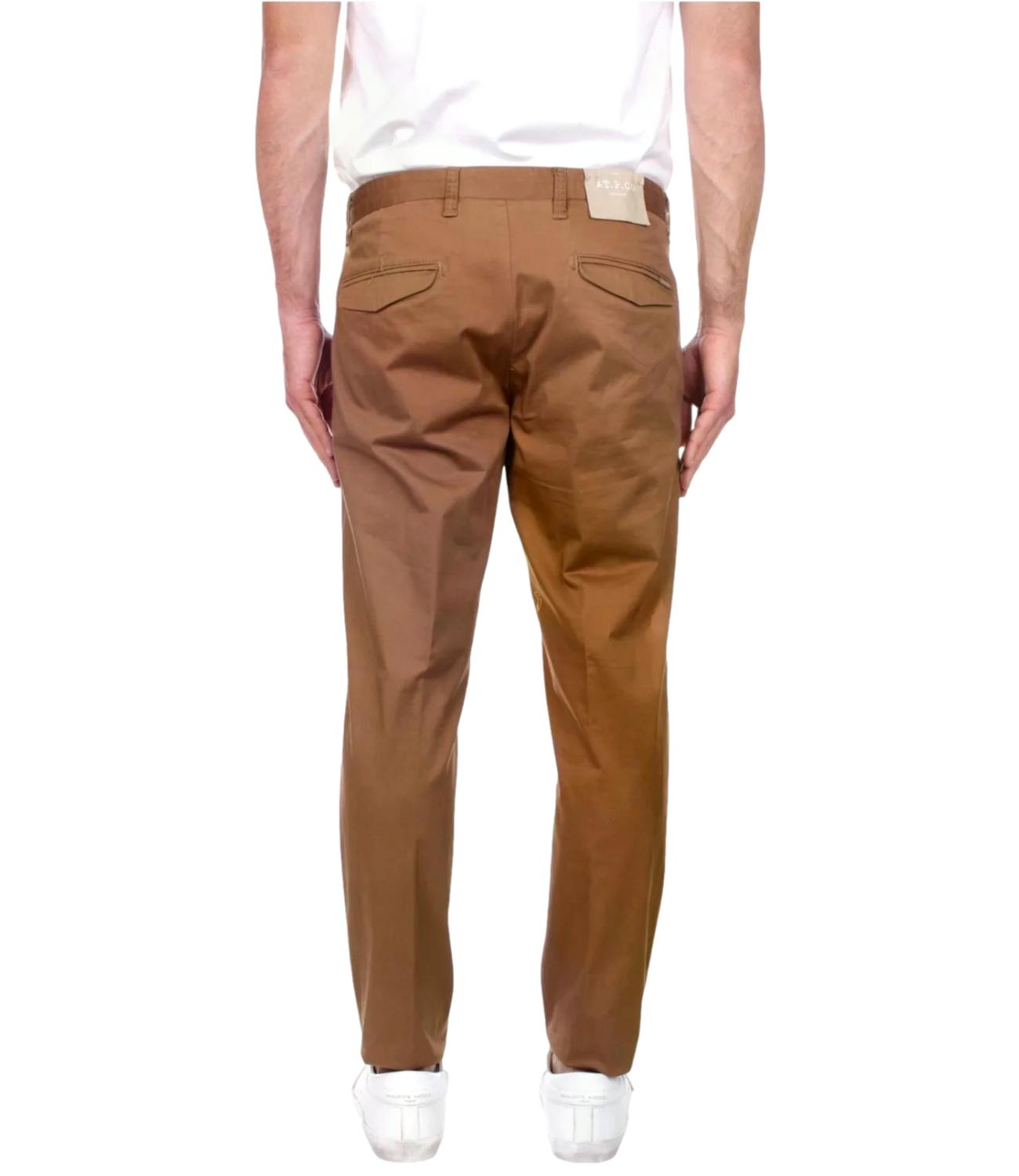 Pantalone atpco marrone chiaro uomo