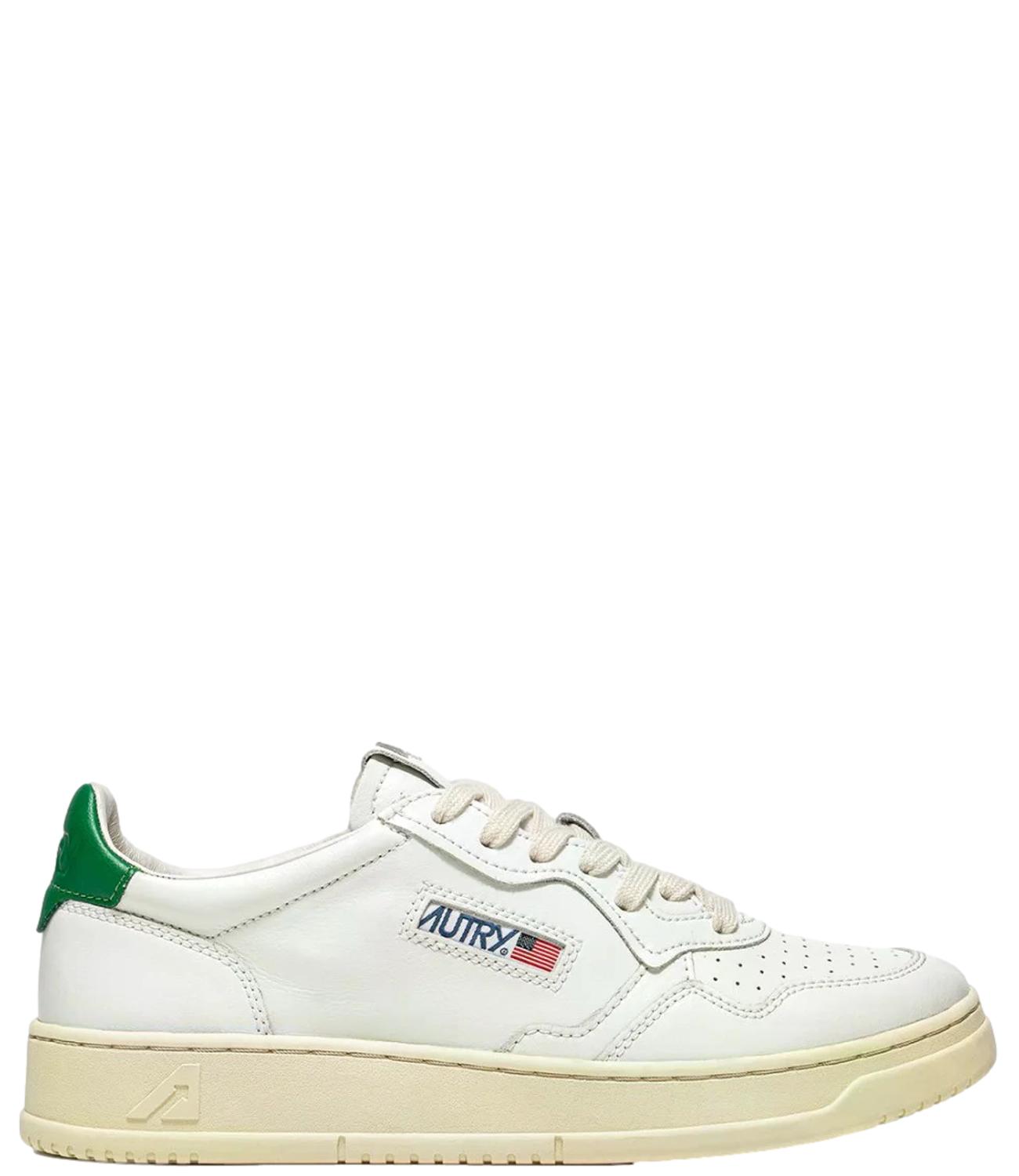 Autry Sneakers MEDALIST LOW MAN Verde Uomo