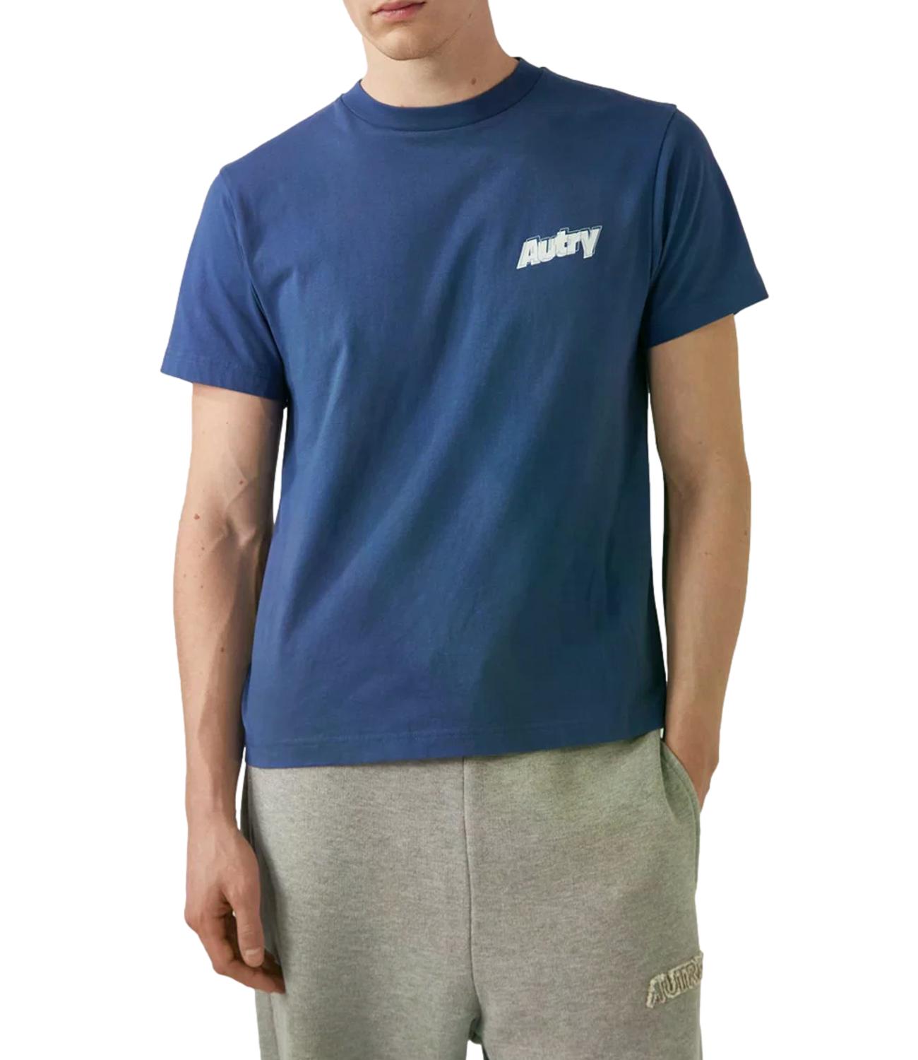 Autry T-SHIRT MAIN MAN blu Uomo