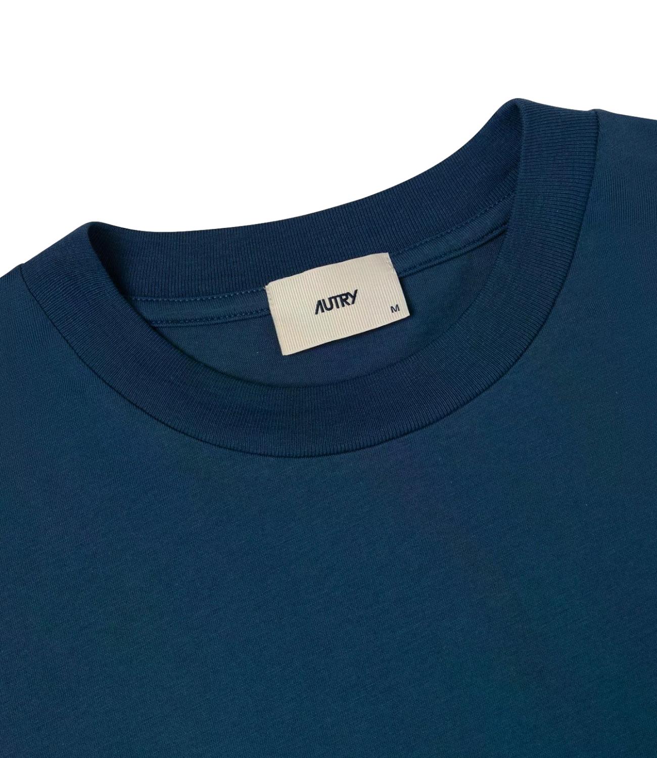 Autry T-SHIRT MAIN MAN blu Uomo