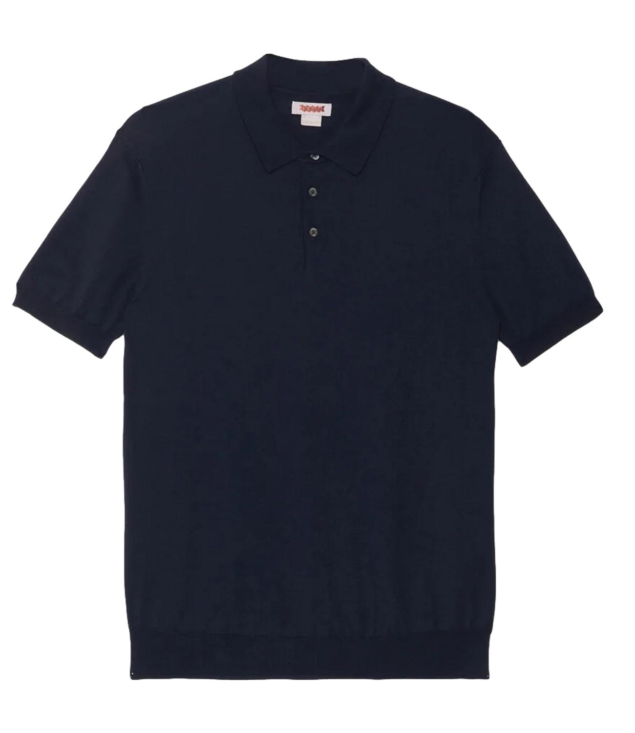 Ss Polo Knit deep blue