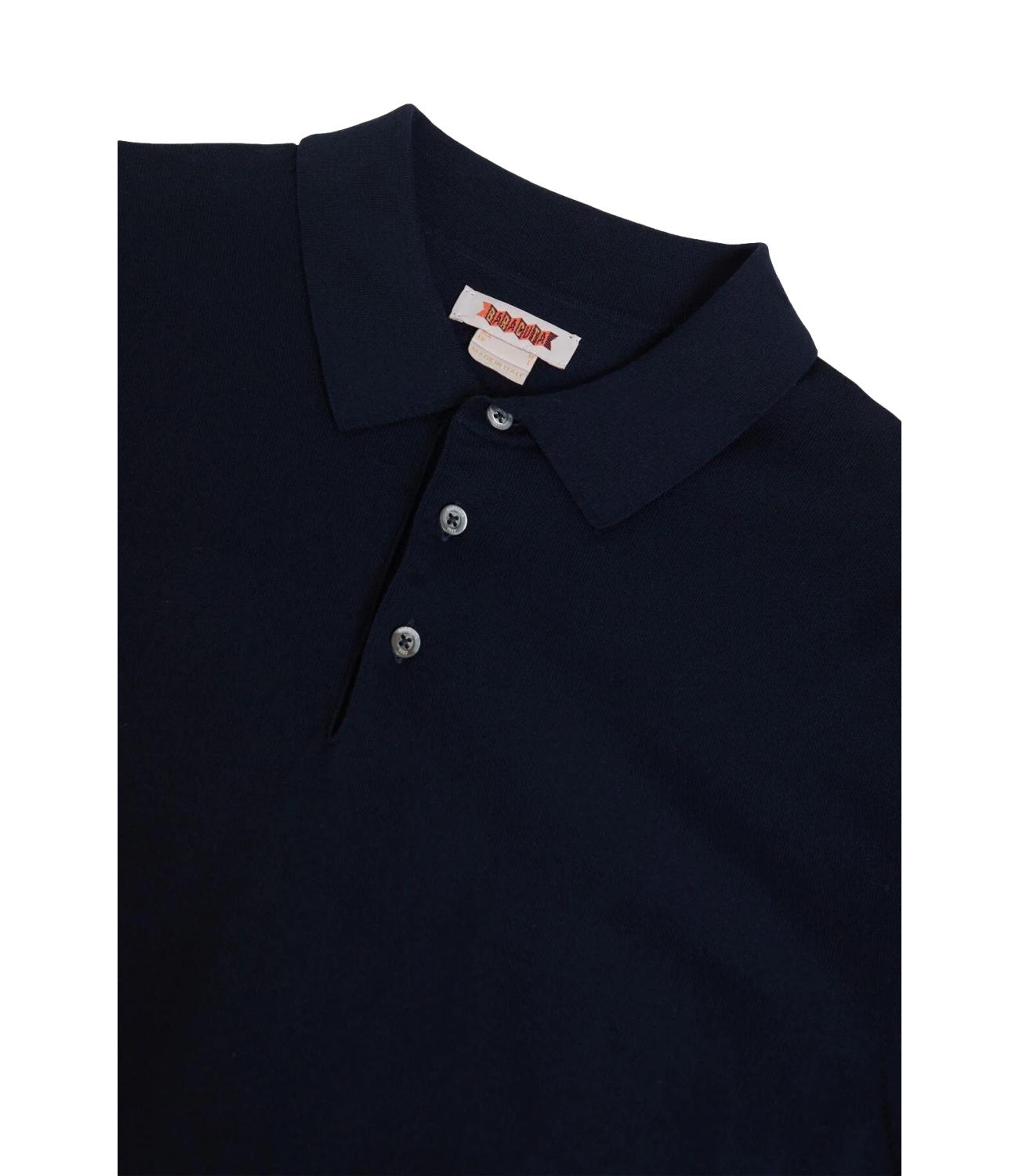 Ss Polo Knit deep blue