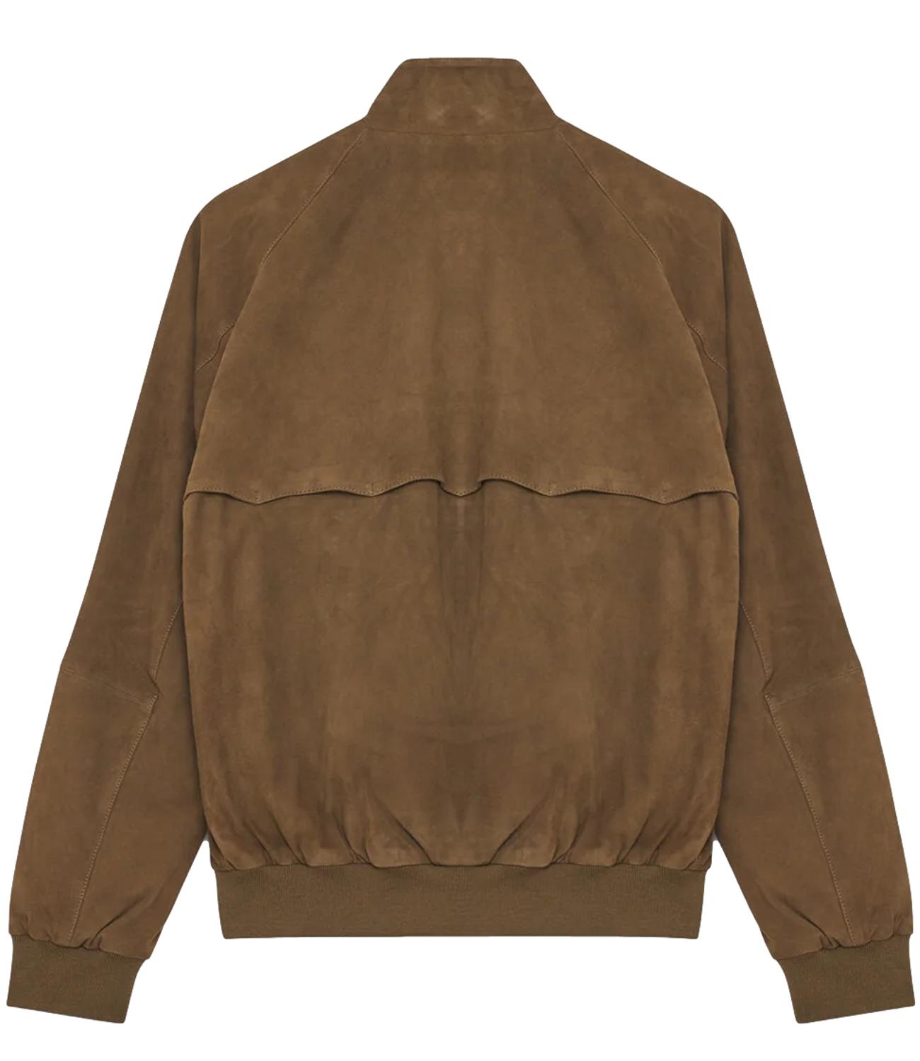 Giacca Camoscio Baracuta dark olive