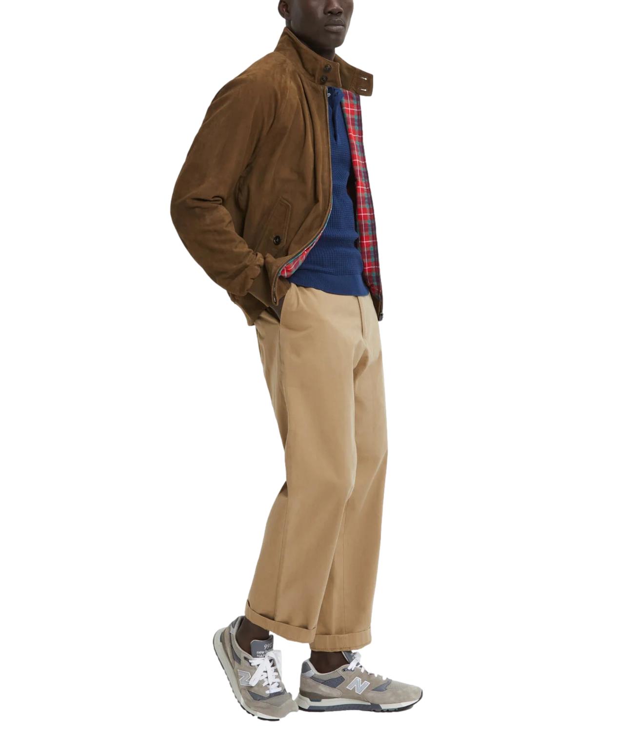 Giacca Camoscio Baracuta dark olive