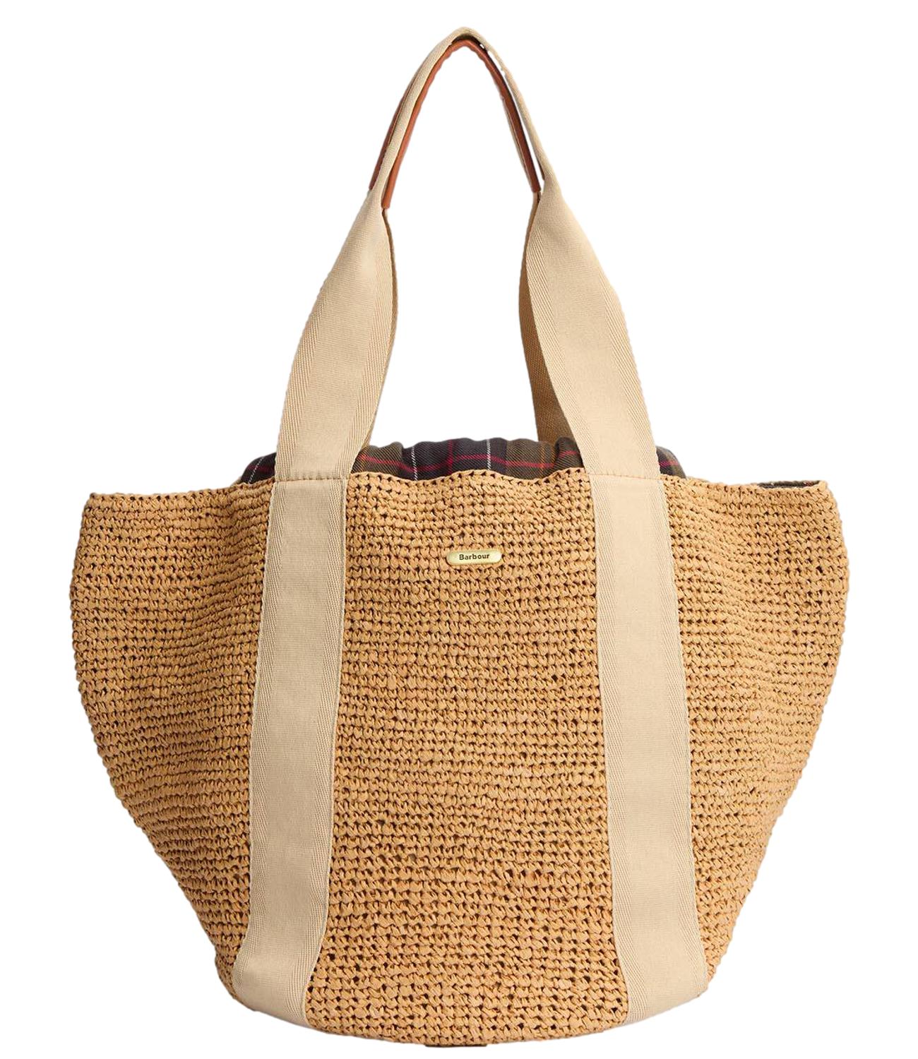 Barbour Lily Beach Tote Bag paglia donna