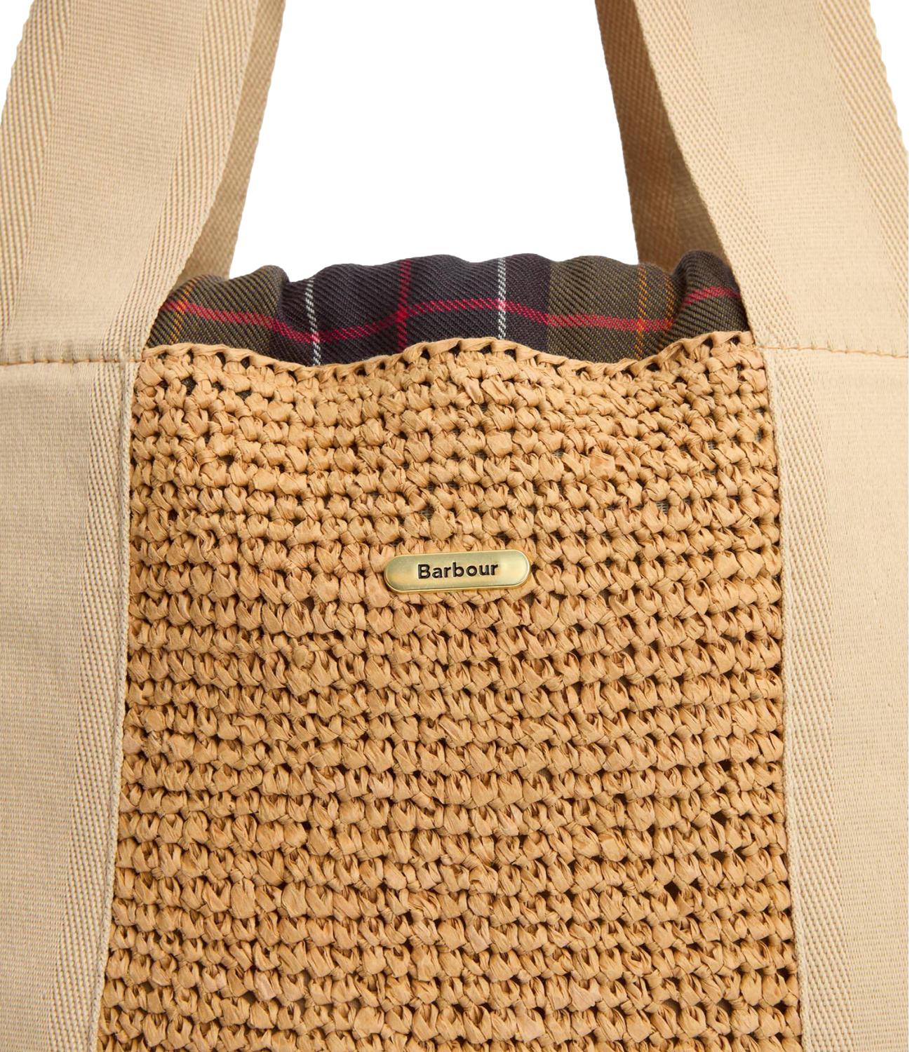Barbour Lily Beach Tote Bag paglia donna