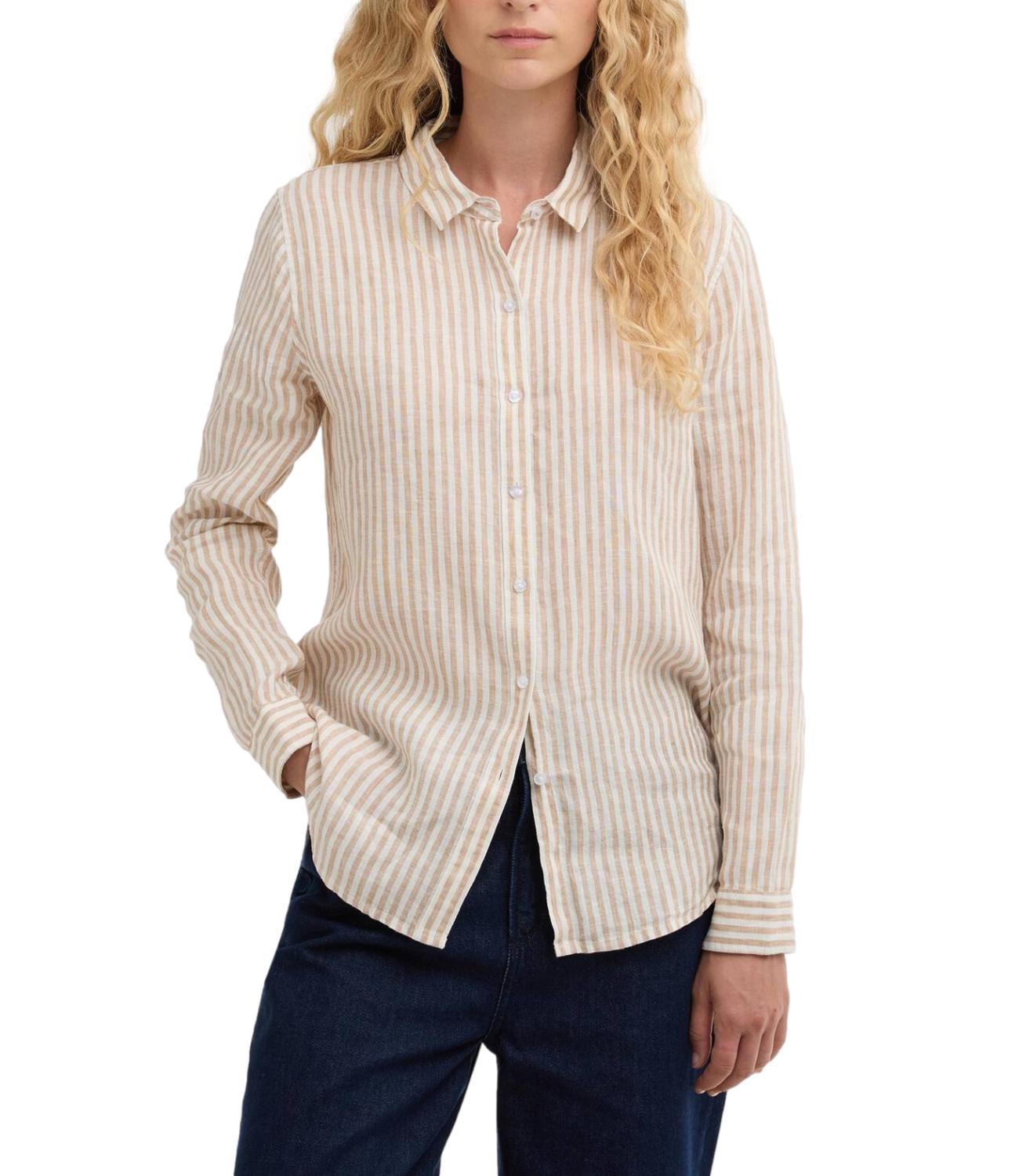 Marine Shirt lino donna