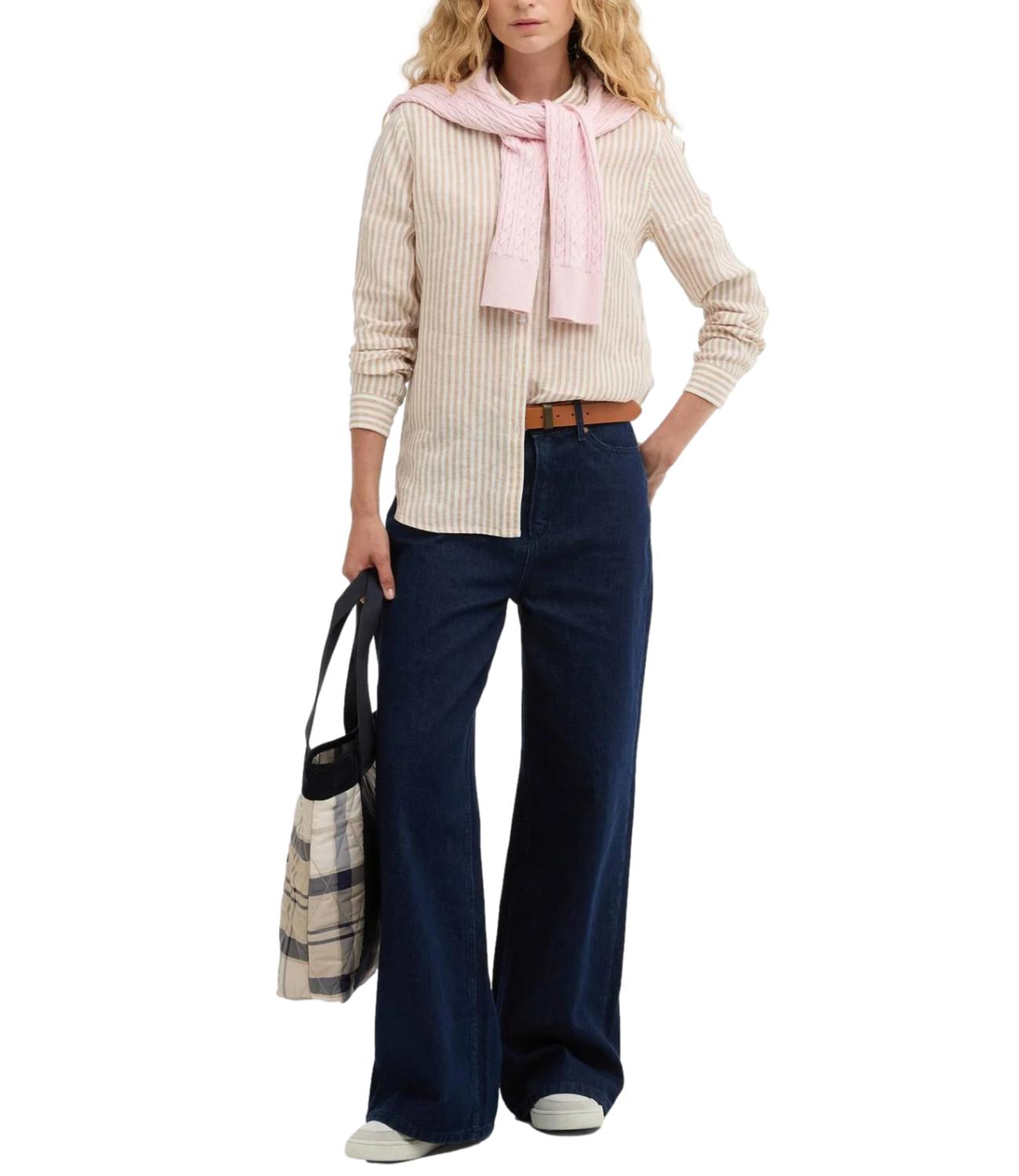 Marine Shirt lino donna