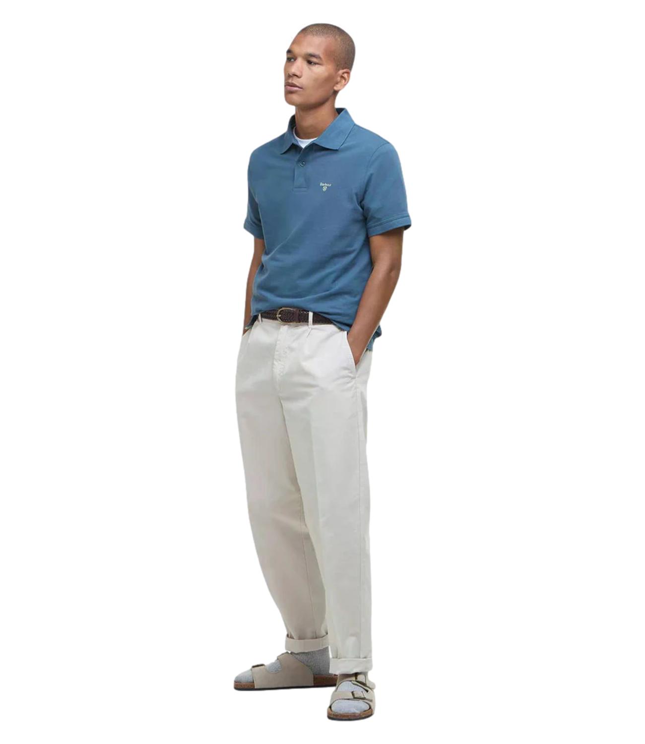 Lightweight Sports Polo Shirt carta da zucchero