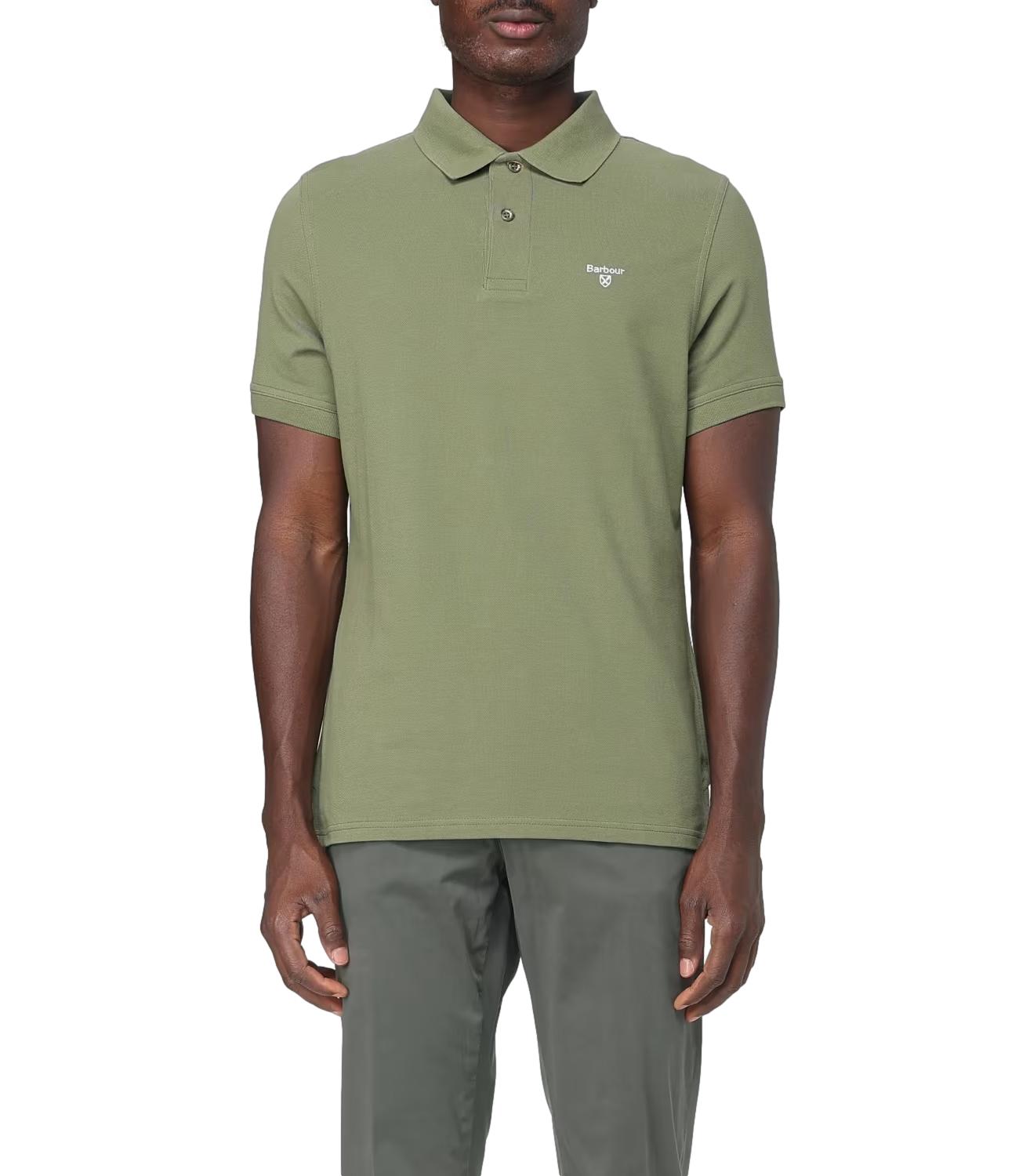 Lightweight Sports Polo Shirt verde