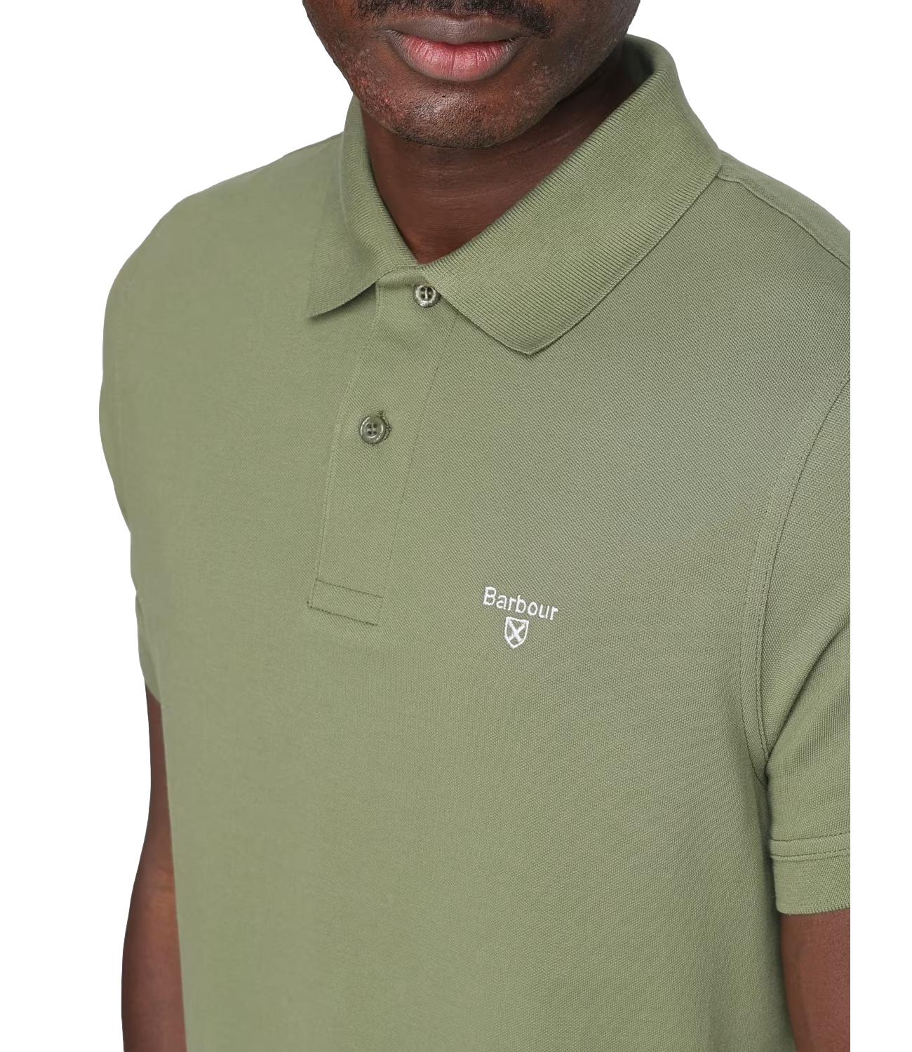 Lightweight Sports Polo Shirt verde