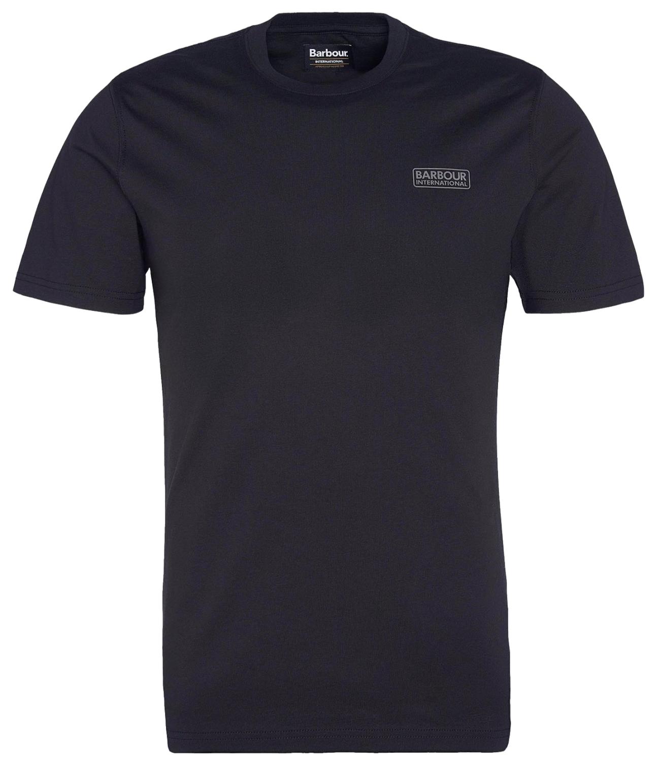 Barbour T-Shirt Small Logo nero uomo