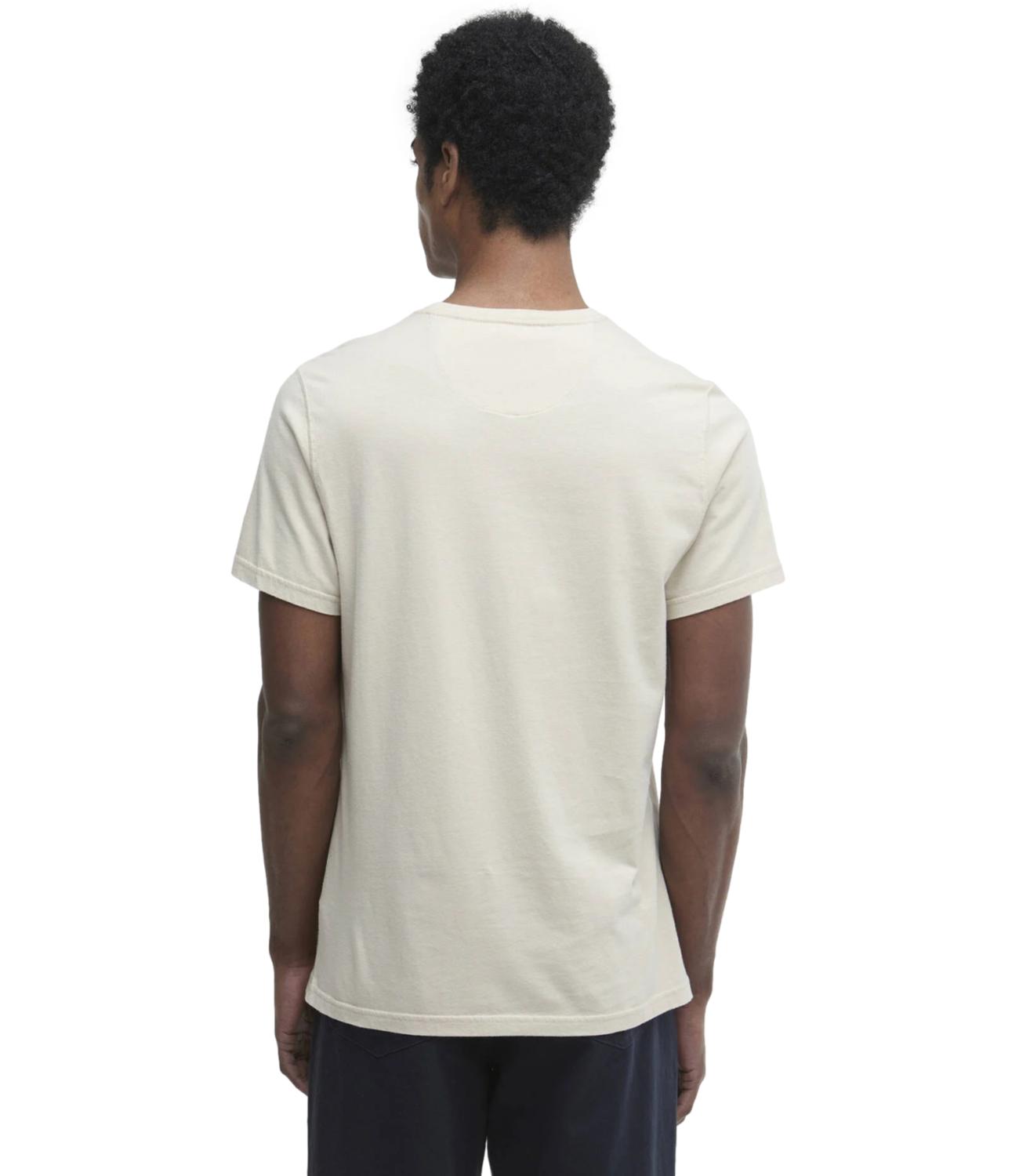 Barbour T-Shirt Tartan Sports Tee beige uomo