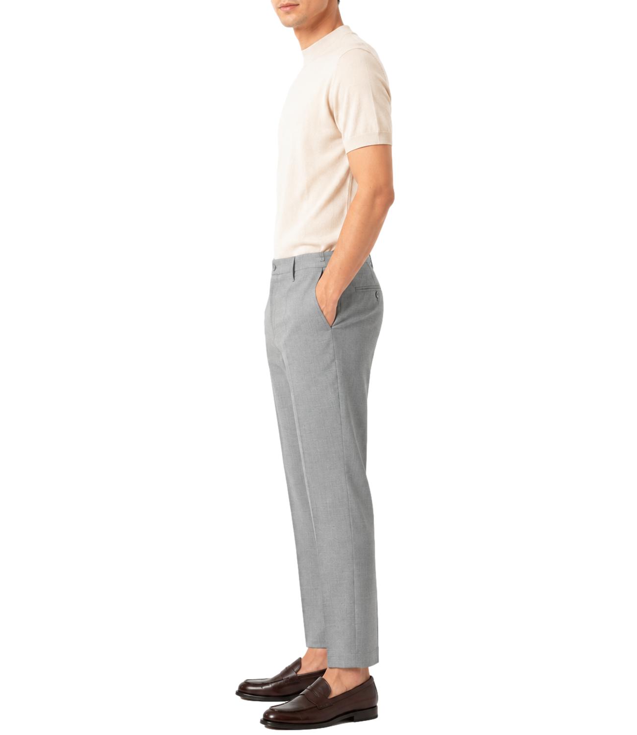 Pantalone Berwich Barber Long grigio