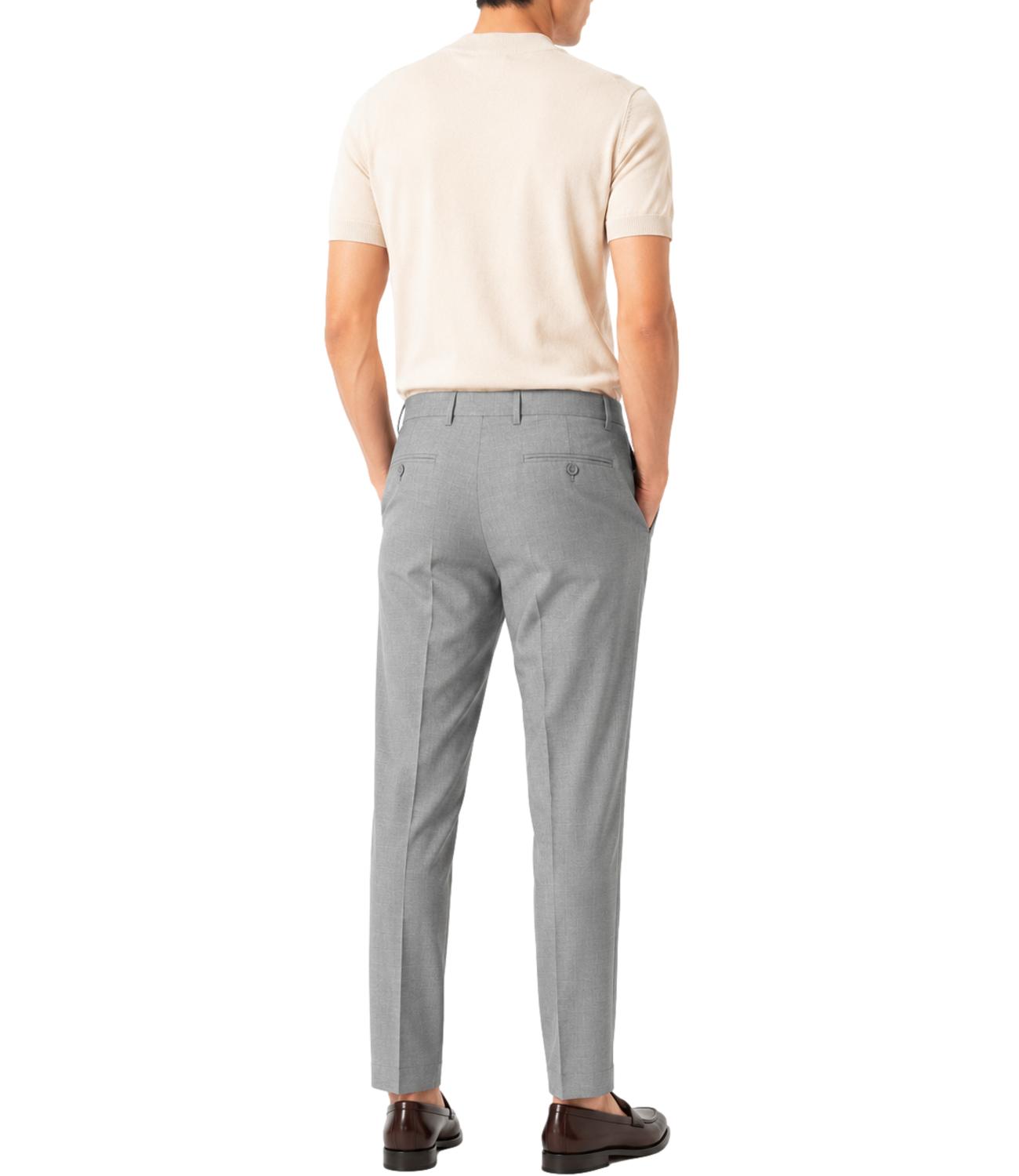Pantalone Berwich Barber Long grigio