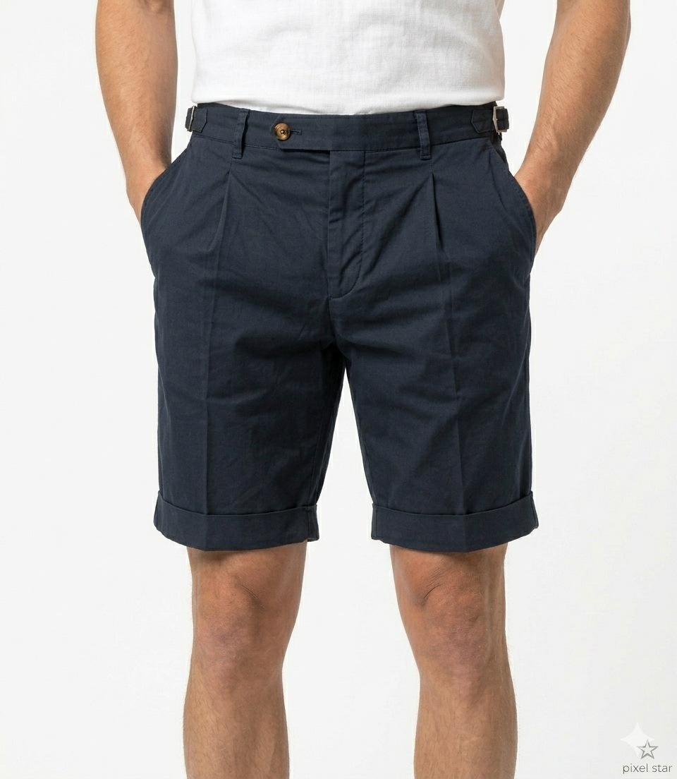 Bermuda Uomo Navy Berwich