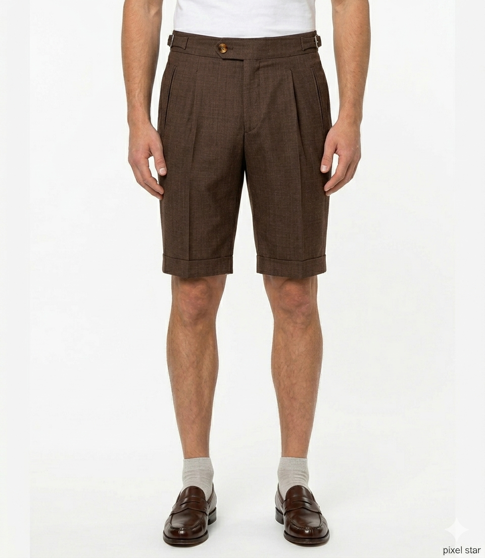 Bermuda Uomo Brown Berwich