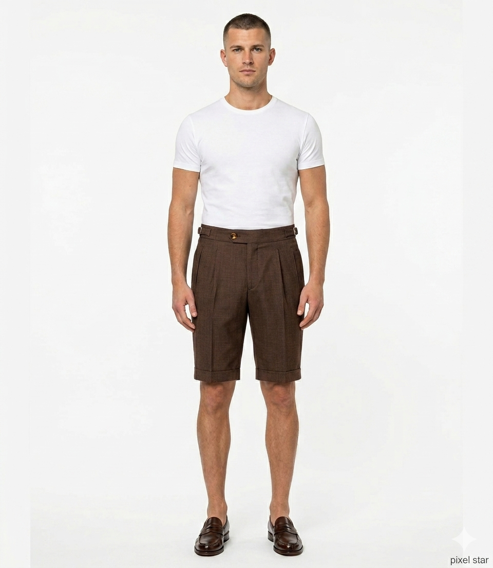 Bermuda Uomo Brown Berwich