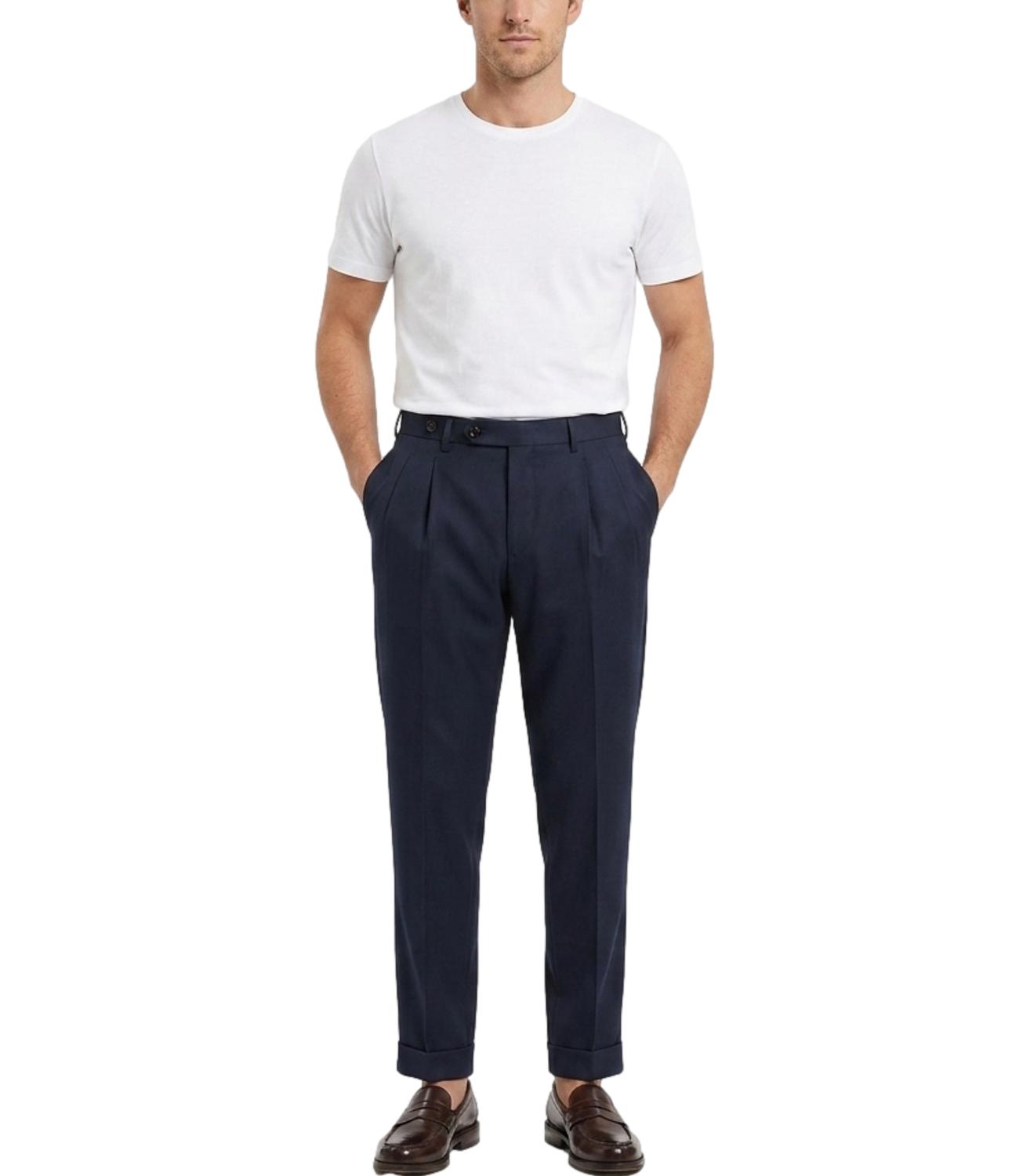 Pantalone Uomo Blue Retro