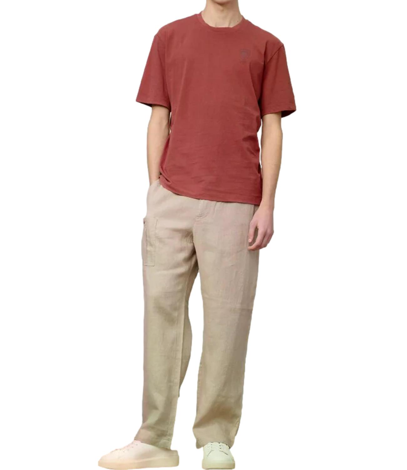 T-shirt EUTAW mattone inglese
