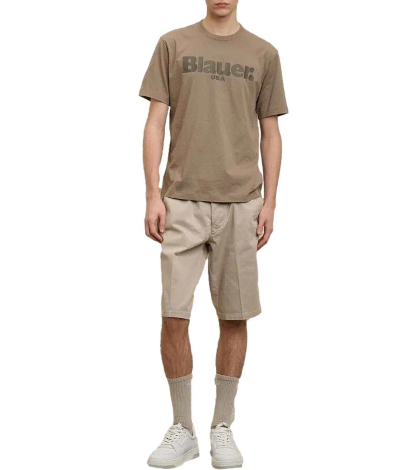 Bermuda Blauer beige Pelton