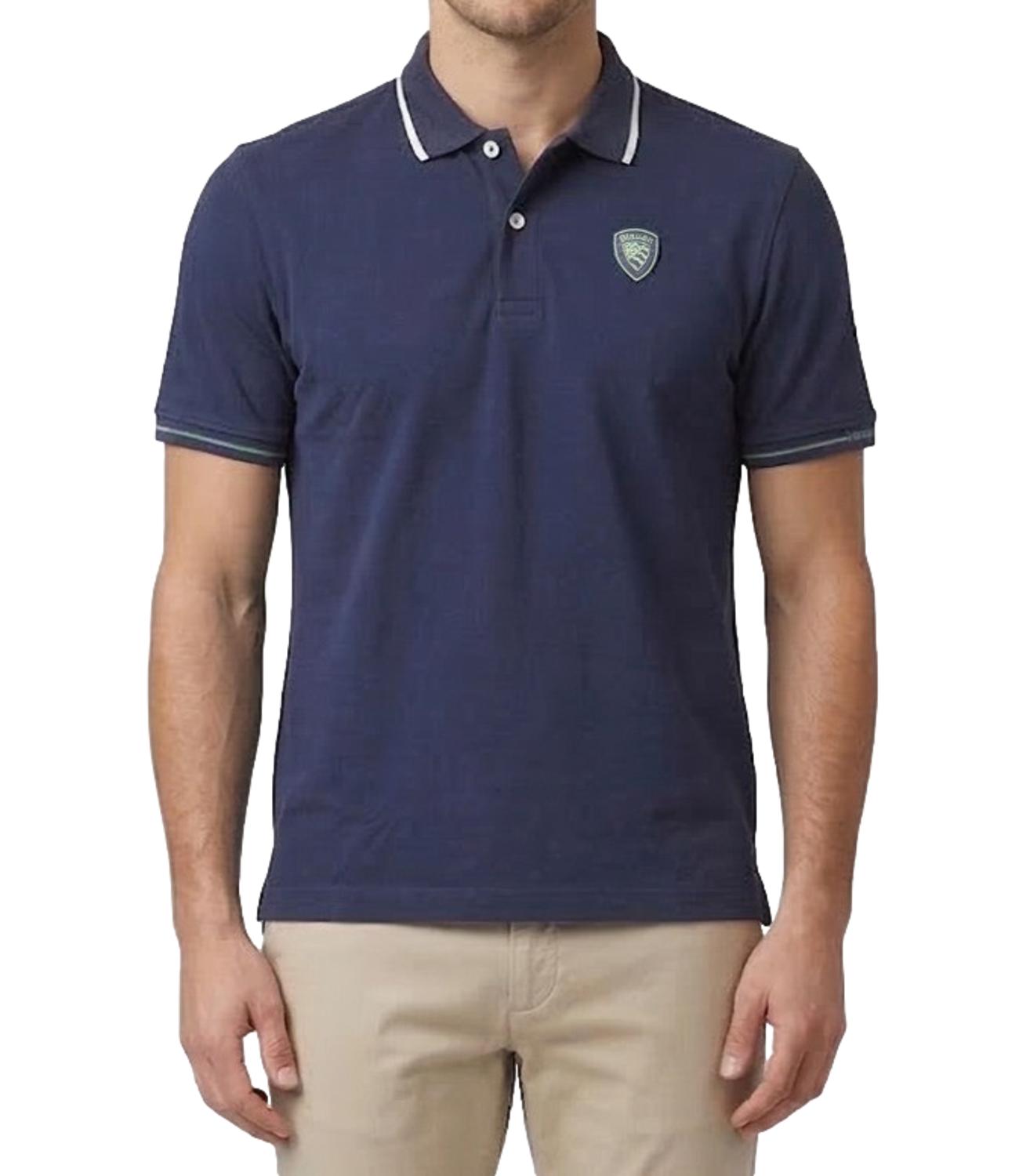 Blauer Polo Peter Blu Uomo