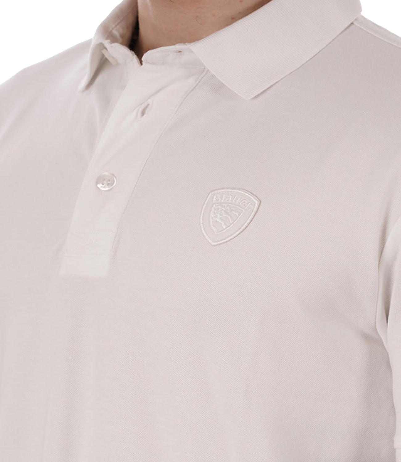Blauer Polo Albans Bianco Uomo