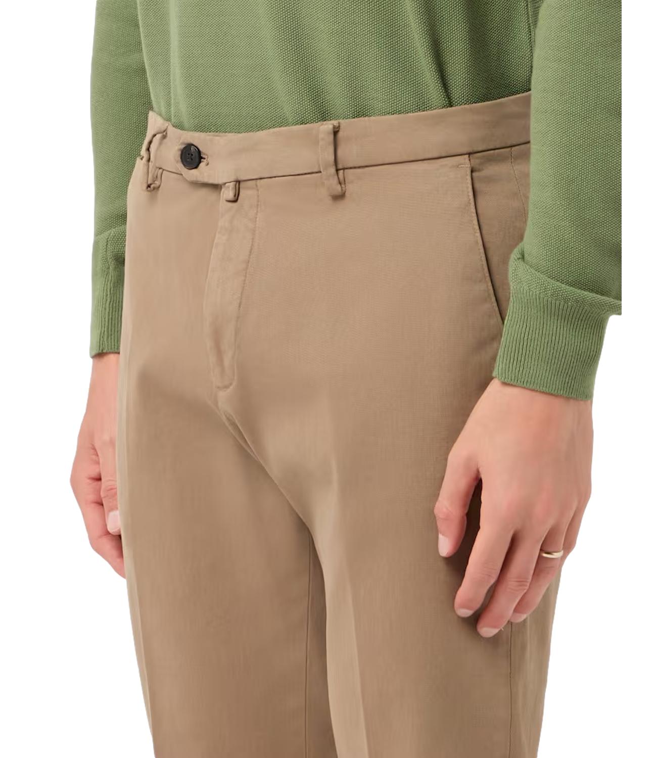 Pantalone beige uomo Briglia