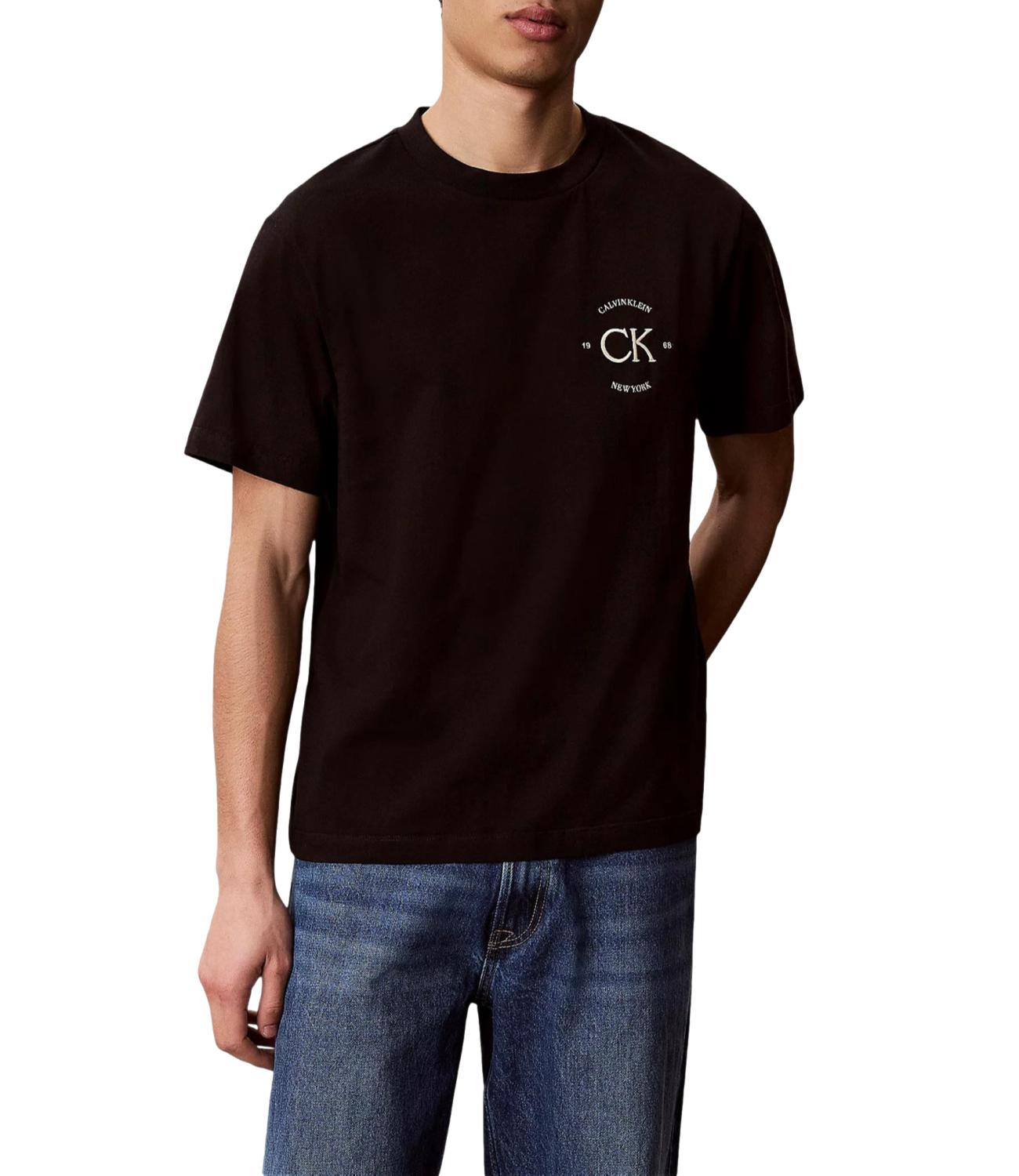 T-Shirt Uomo Black Calvin Klein
