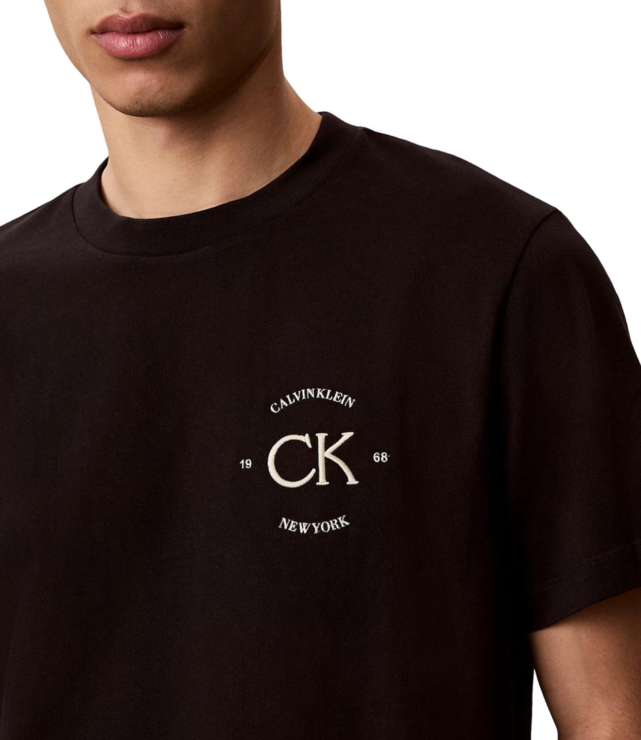 T-Shirt Uomo Black Calvin Klein