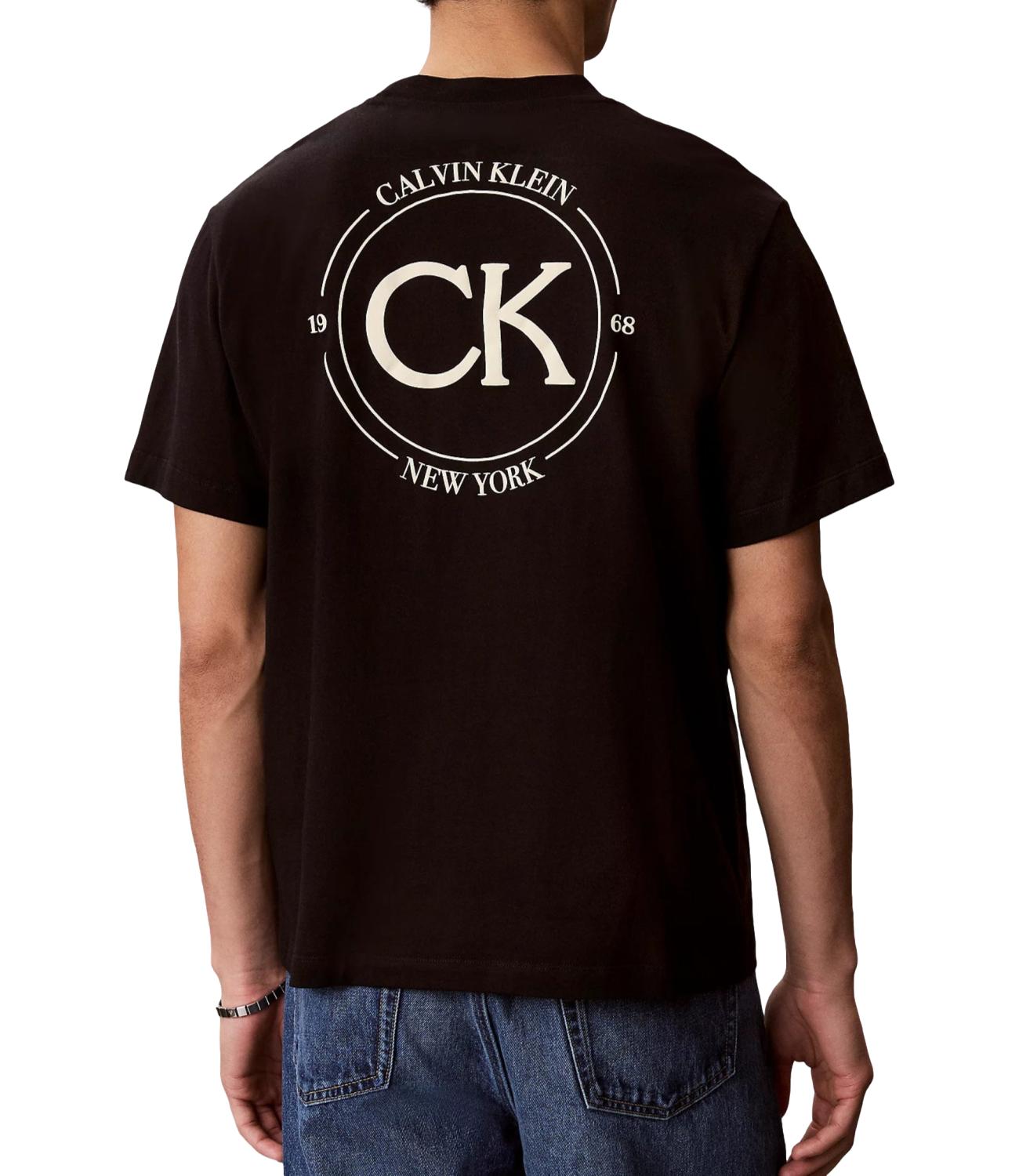 T-Shirt Uomo Black Calvin Klein