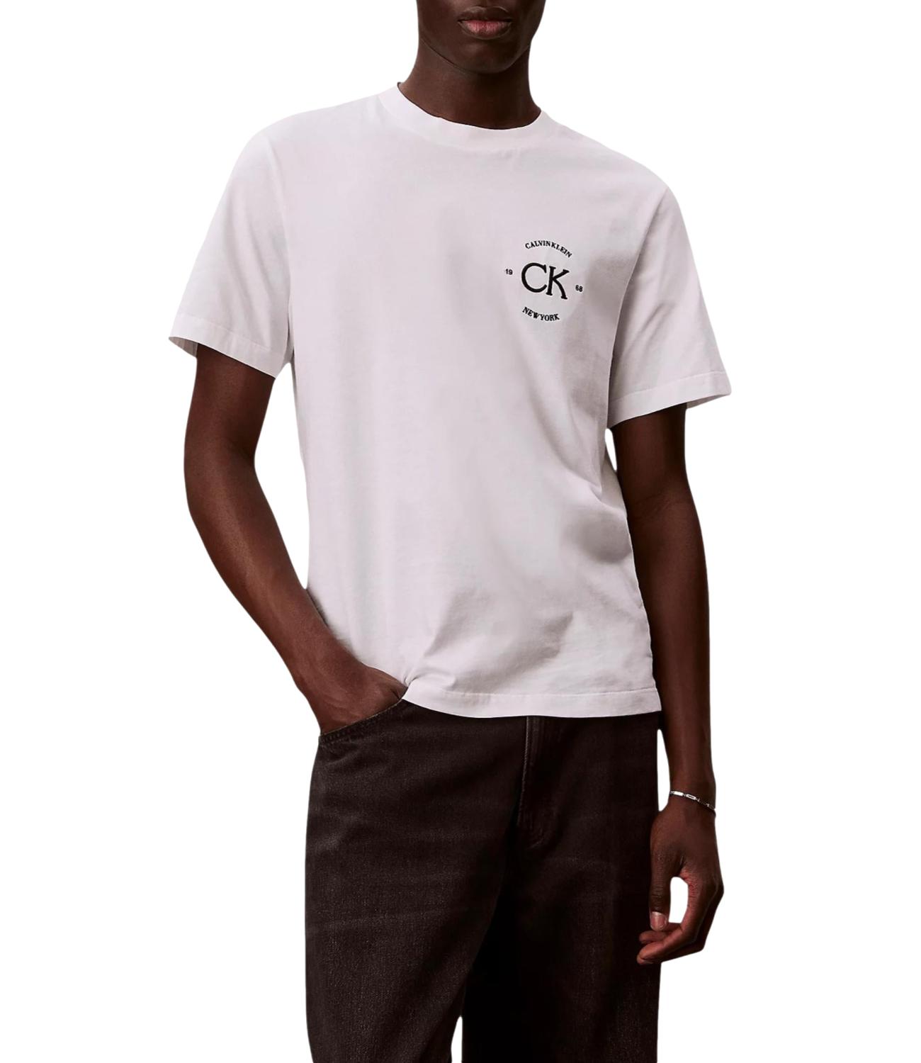 Tshirt Calvin Klein 20S April Graphic Seasonal Fashion bianca