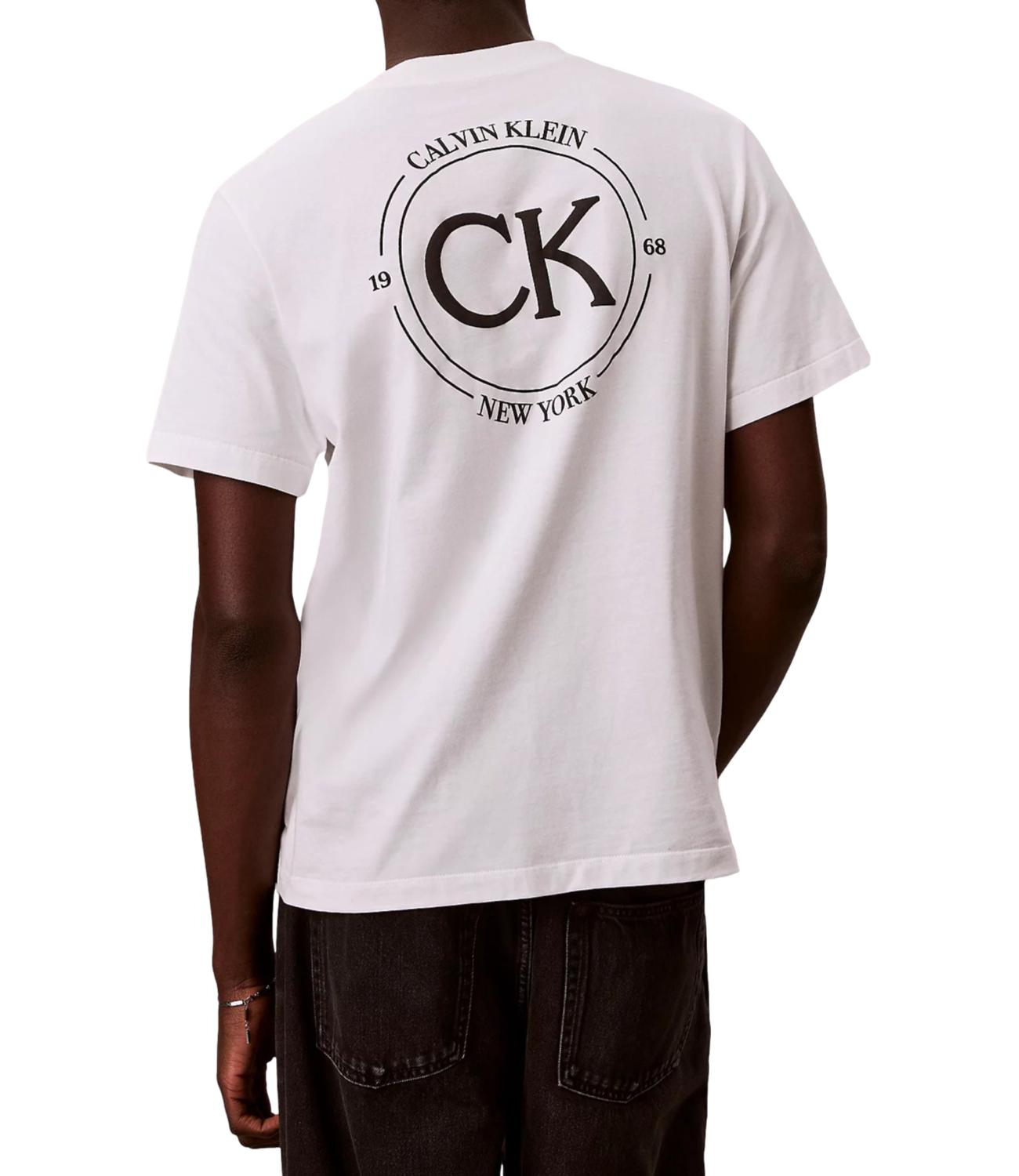 Tshirt Calvin Klein 20S April Graphic Seasonal Fashion bianca